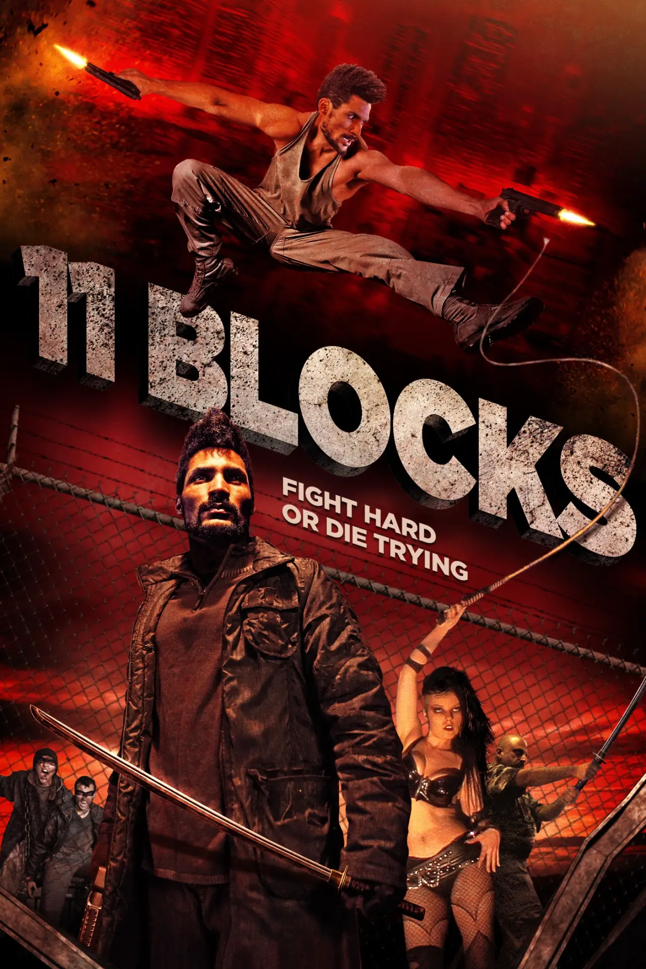 Movie poster "11 Blocks"