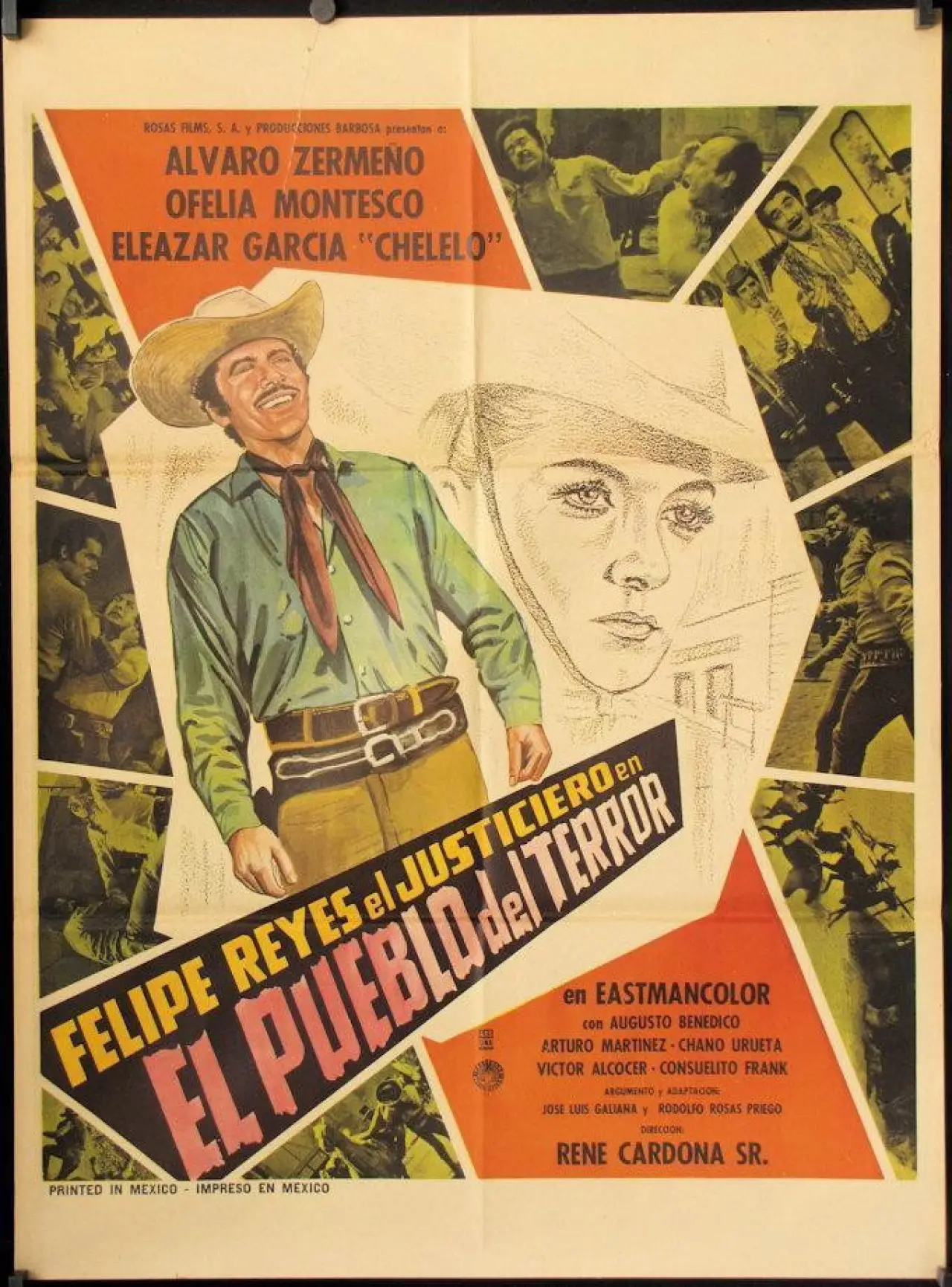 Movie poster "El pueblo del terror"