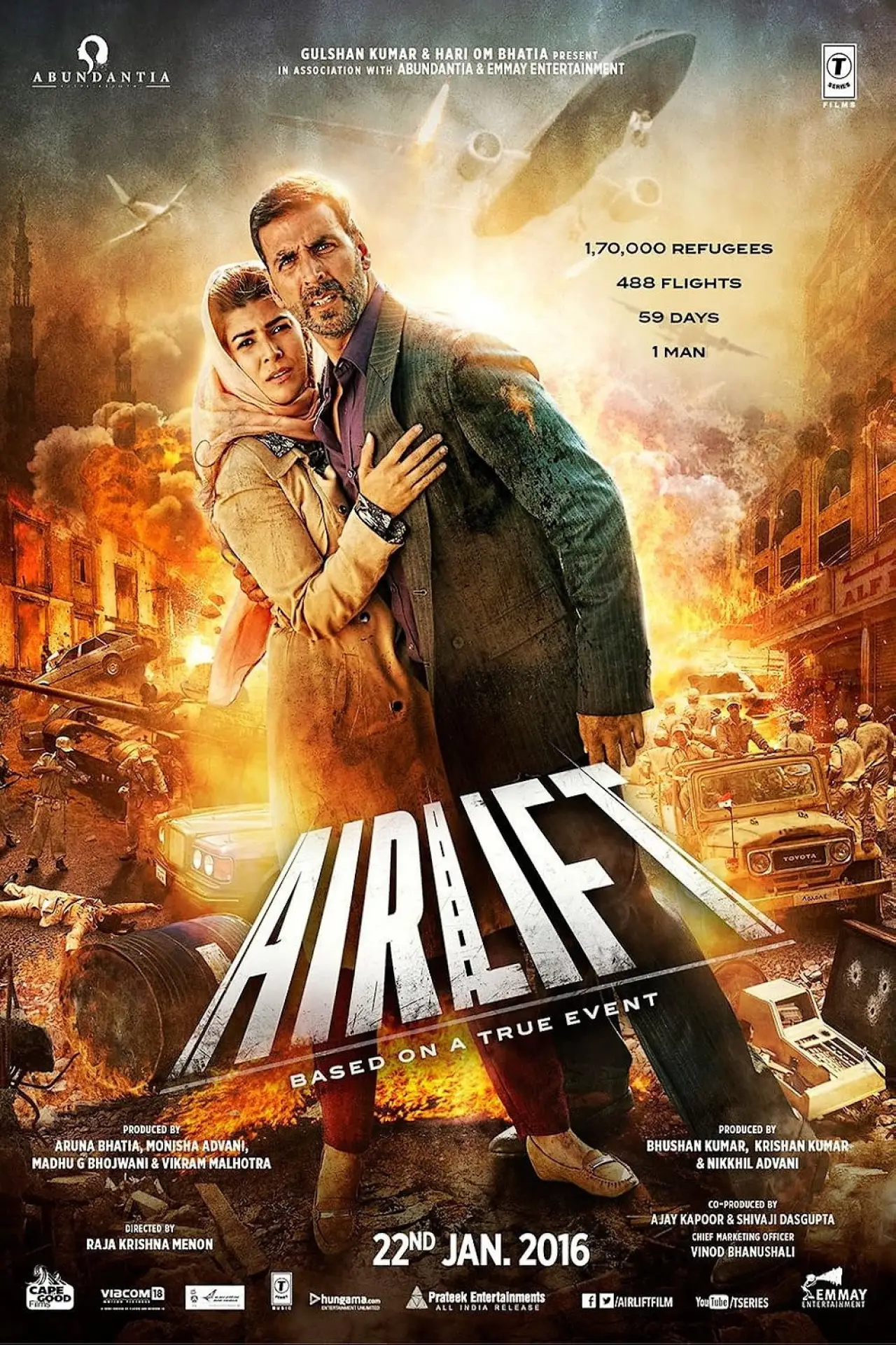 Movie poster "Airlift"