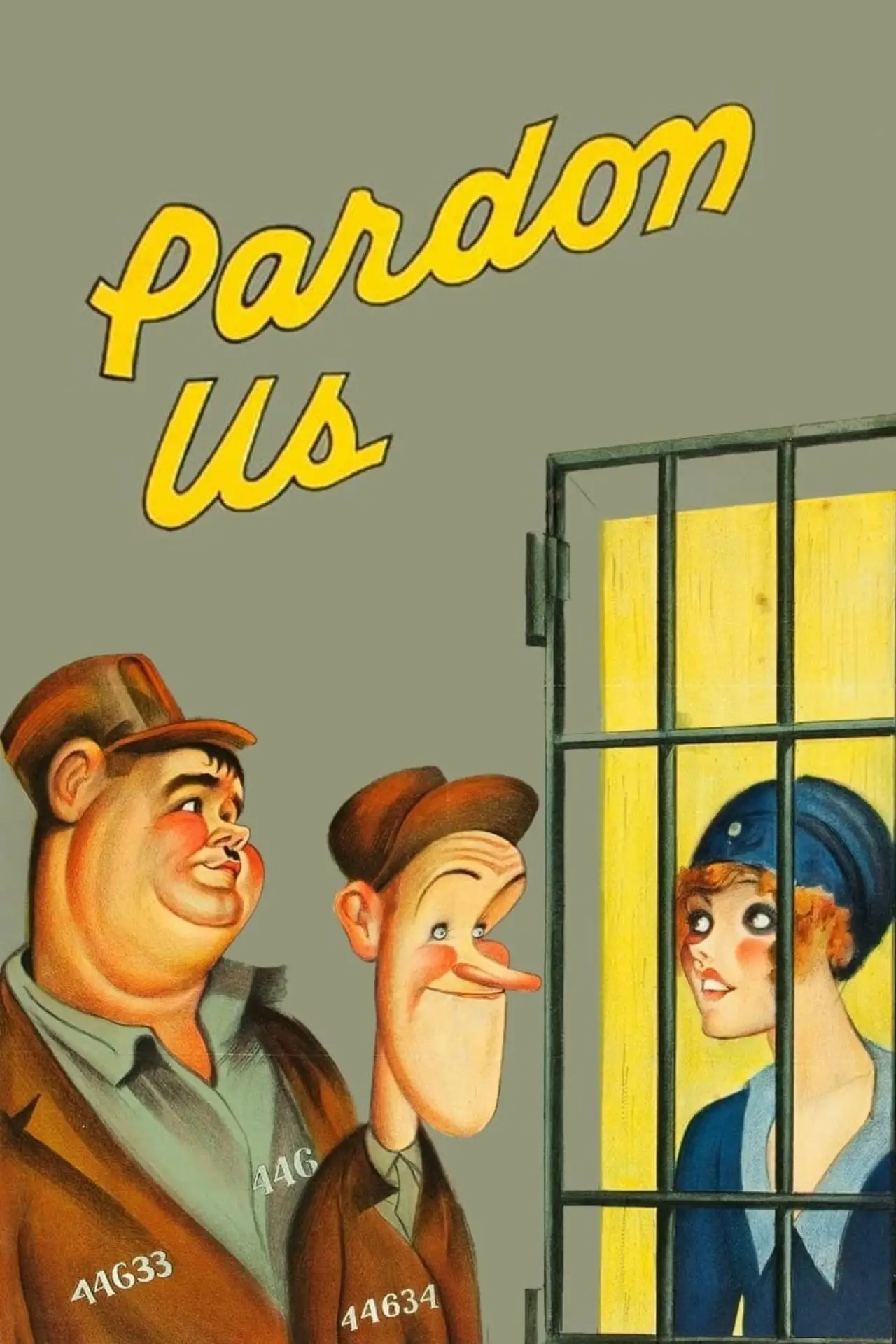 Movie poster "Pardon Us"
