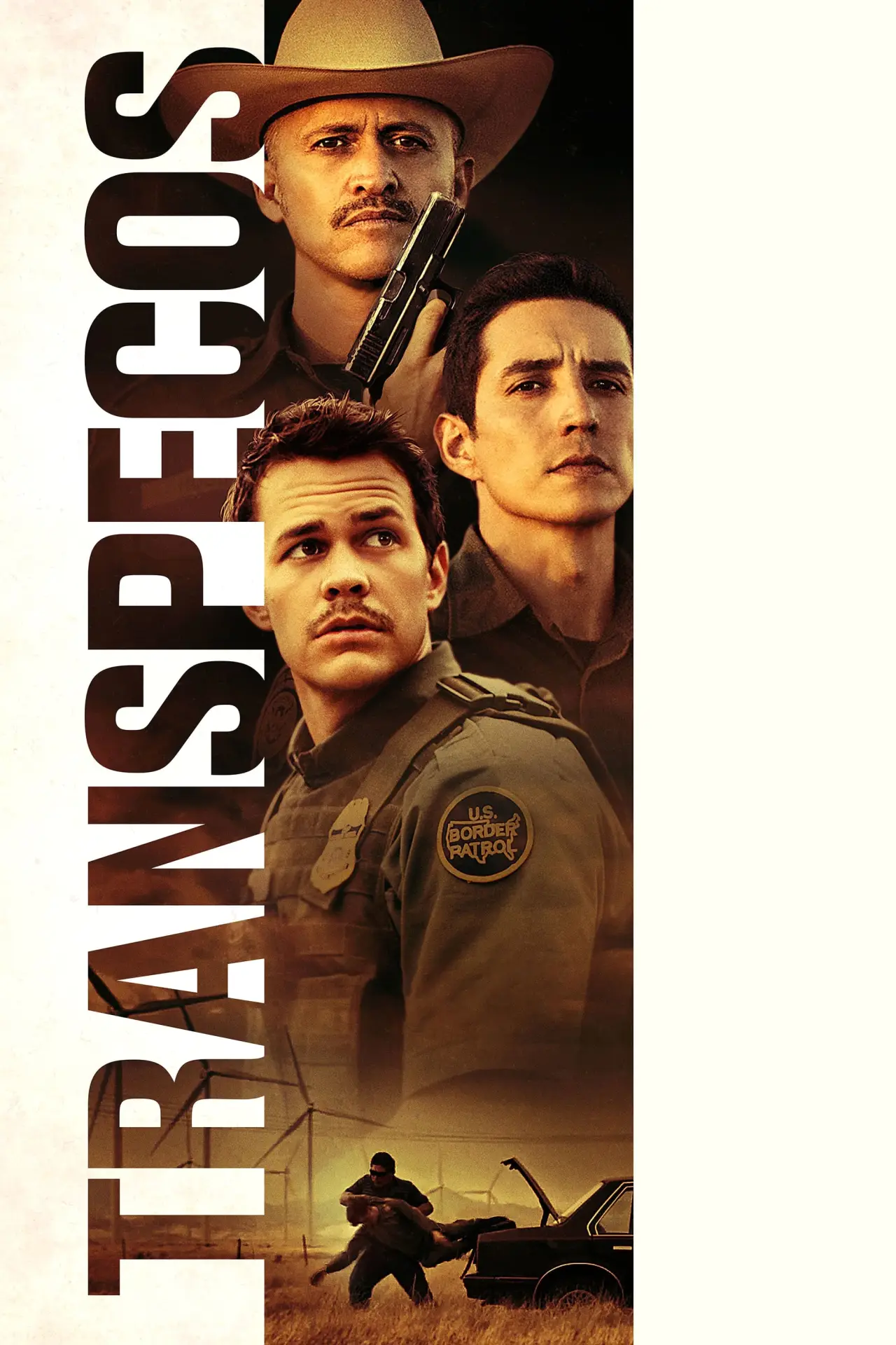 Movie poster "Transpecos"