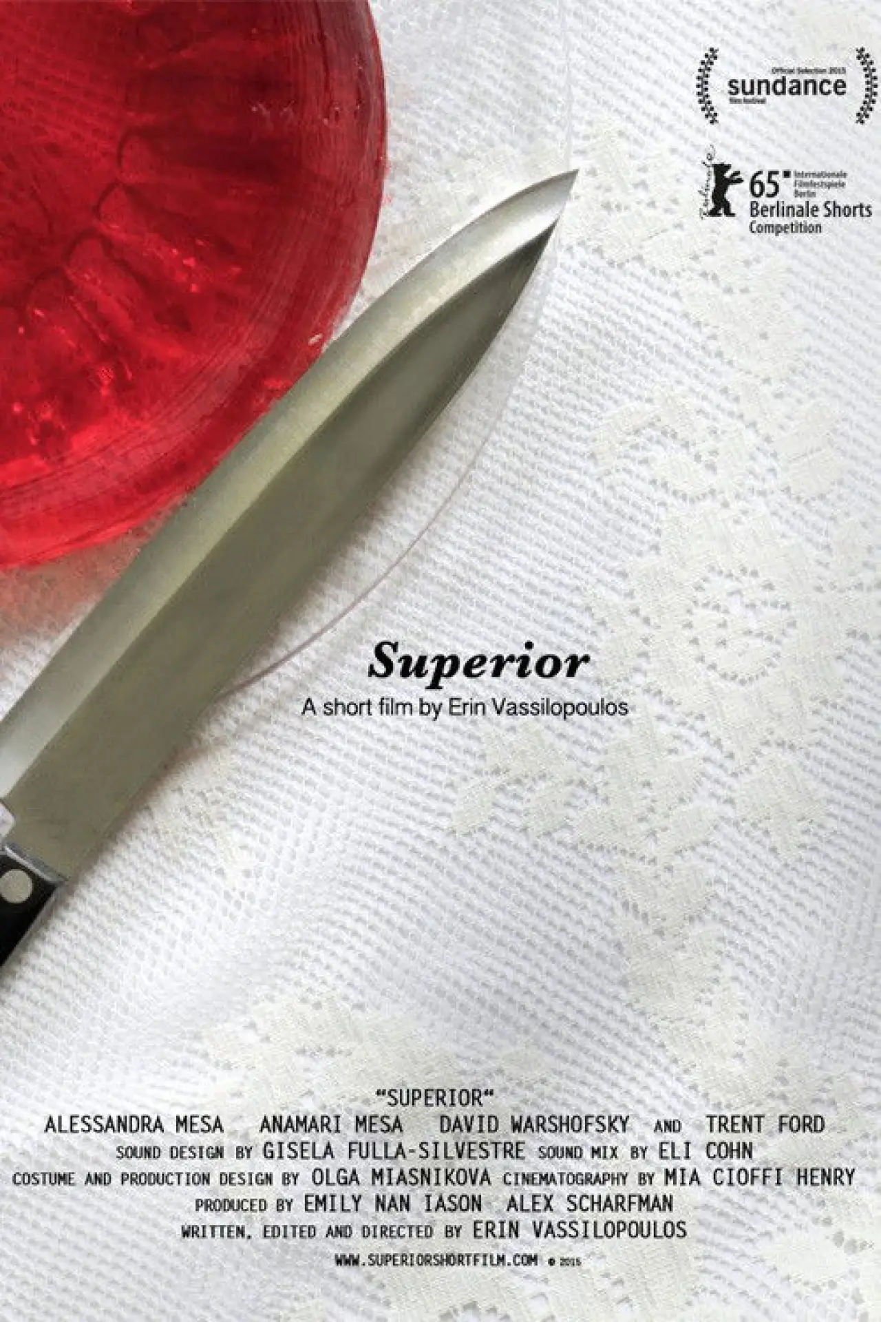 Movie poster "Superior"