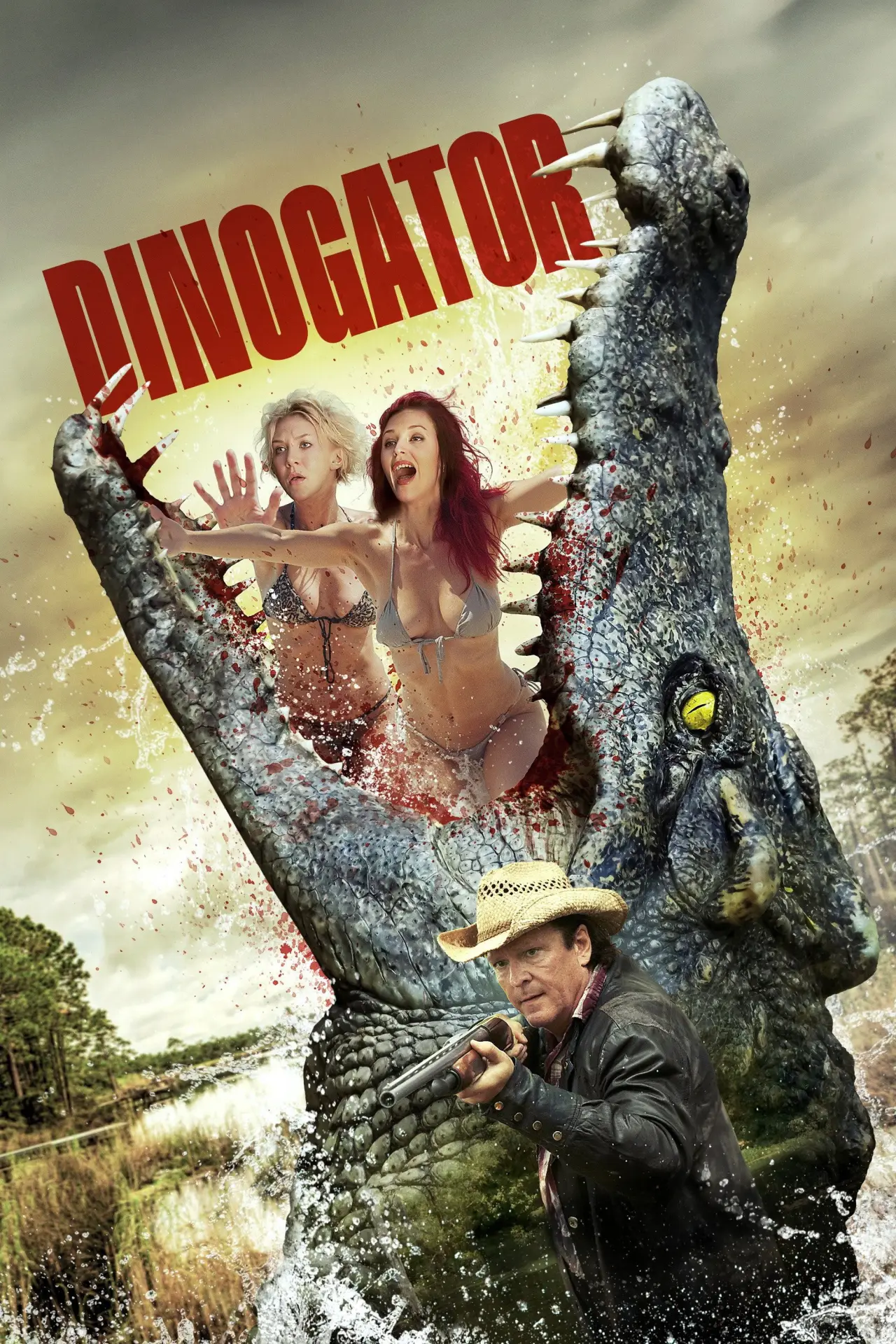 Movie poster "DinoGator"