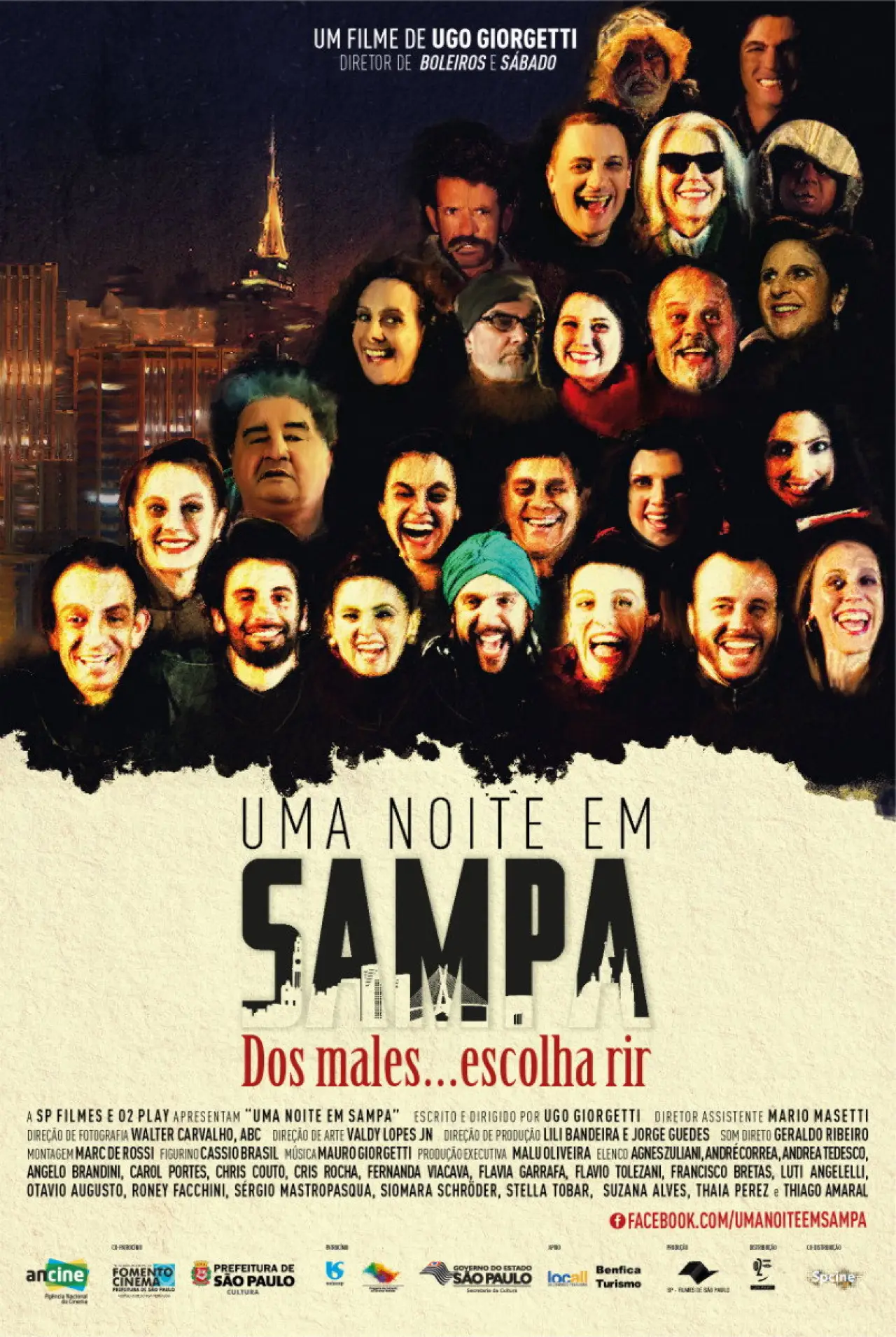 Movie poster "Uma Noite em Sampa"