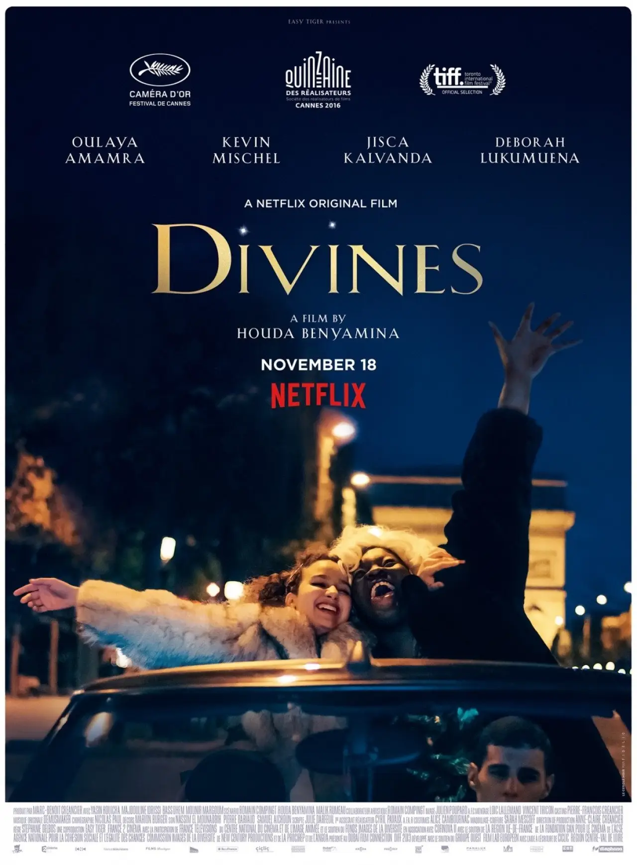 Movie poster "Divines"