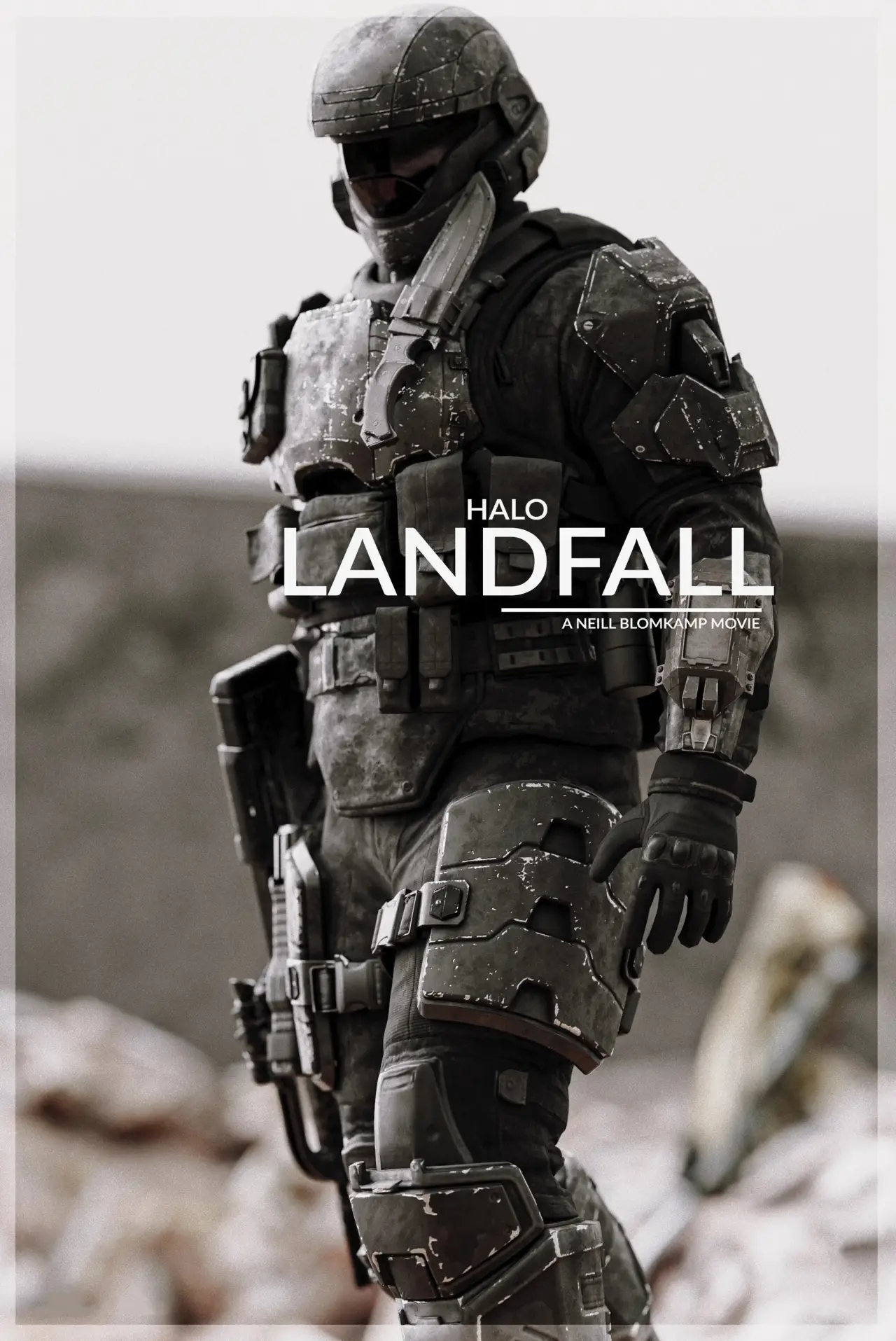 Movie poster "Halo: Landfall"