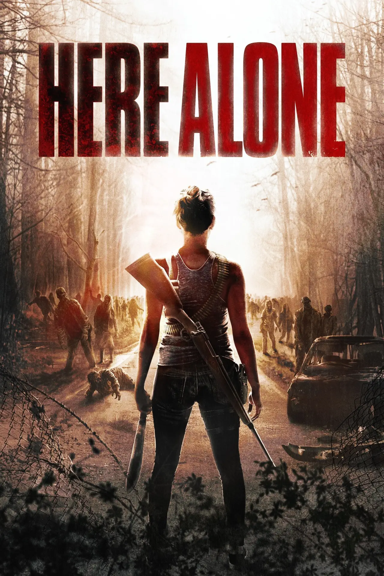 Movie poster "Here Alone"