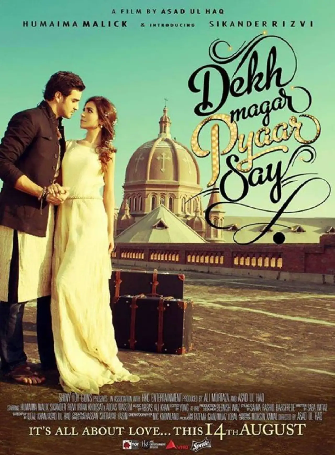 Movie poster "Dekh Magar Pyaar Say"