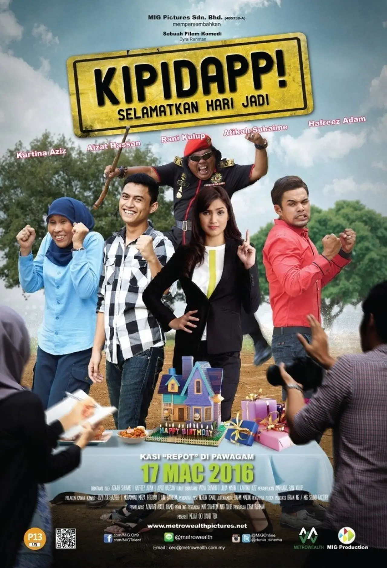 Movie poster "Kipidapp!"