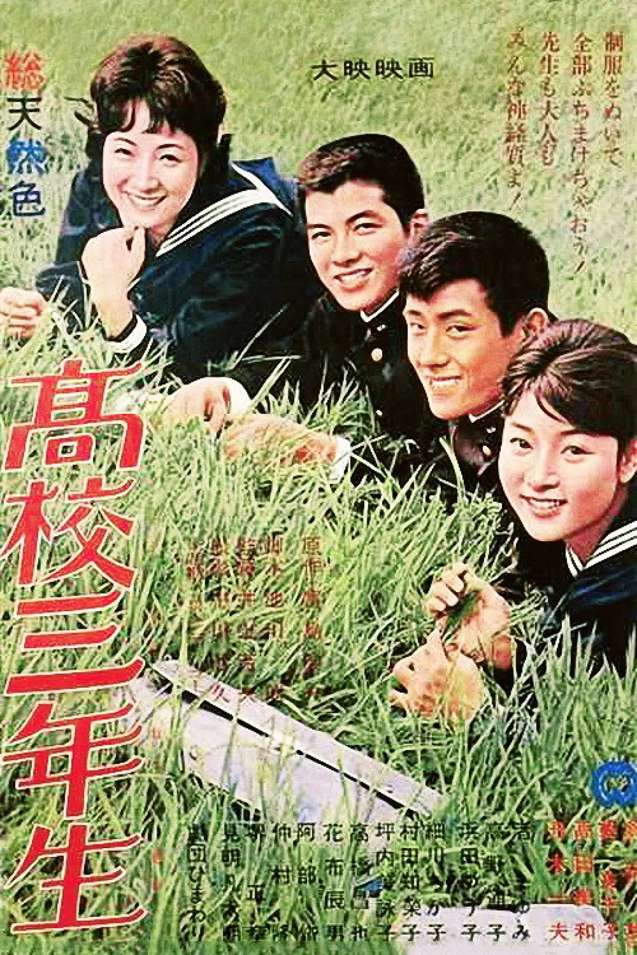Movie poster "High School Third Graders"