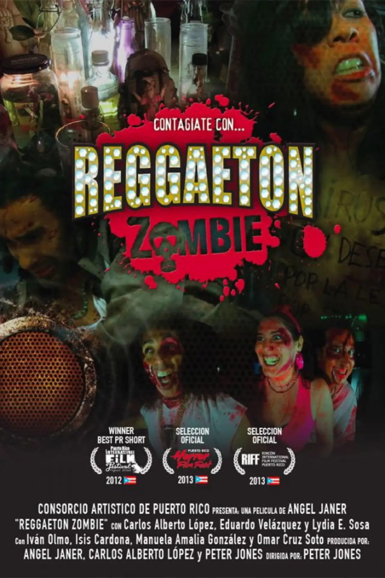 Movie poster "Reggaetón Zombie"