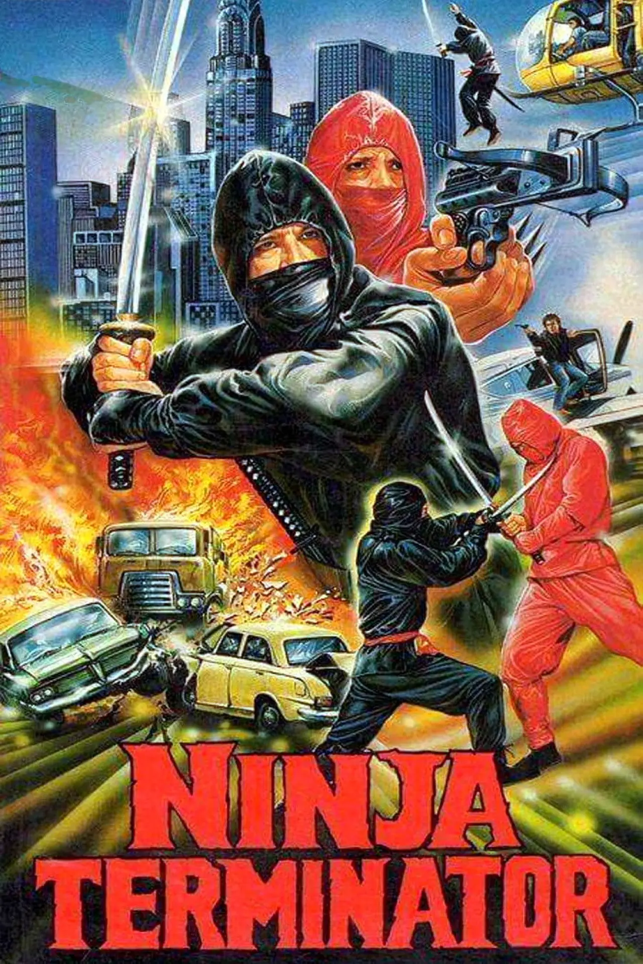 Movie poster "Ninja Terminator"