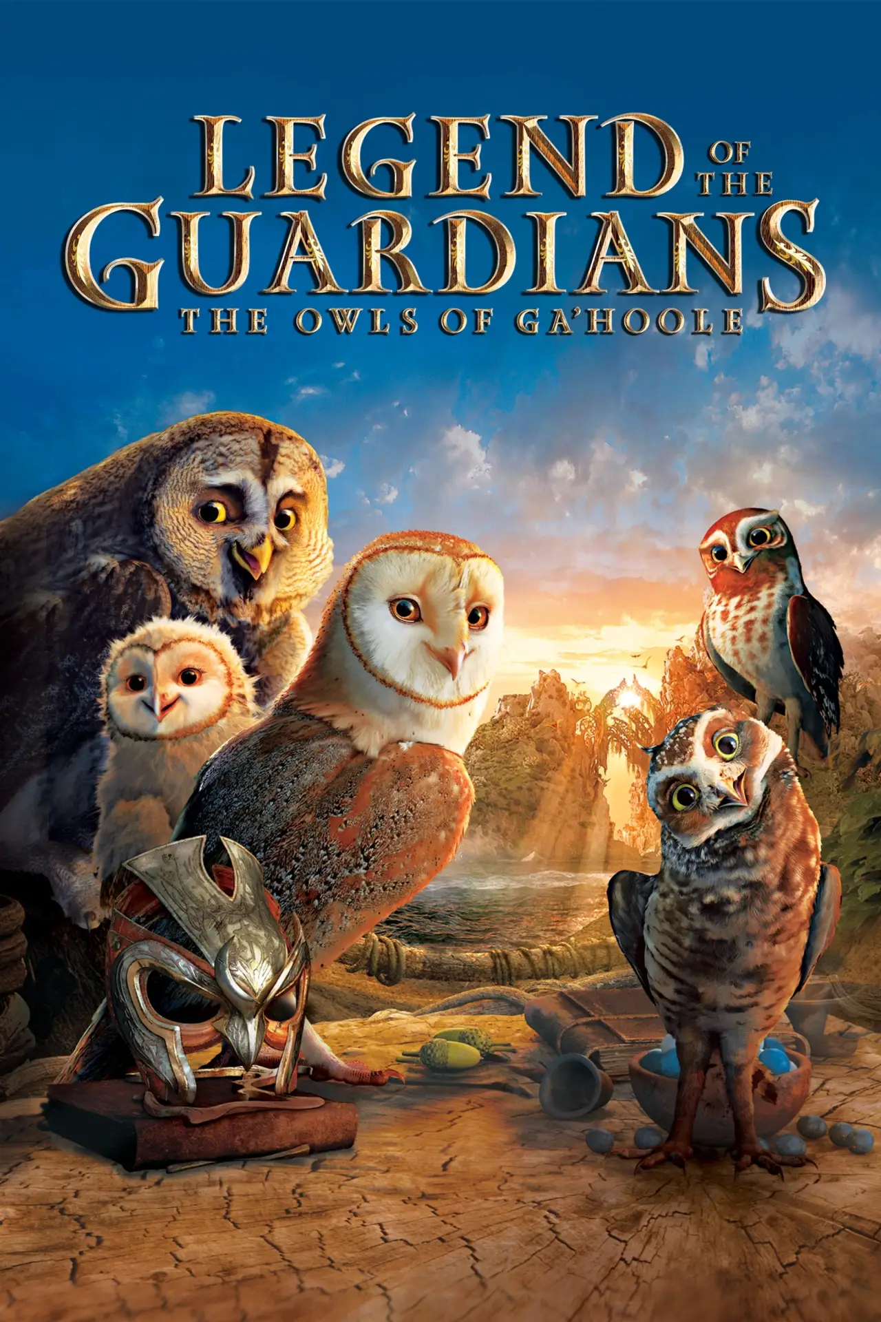 Movie poster "Legend of the Guardians: The Owls of Ga