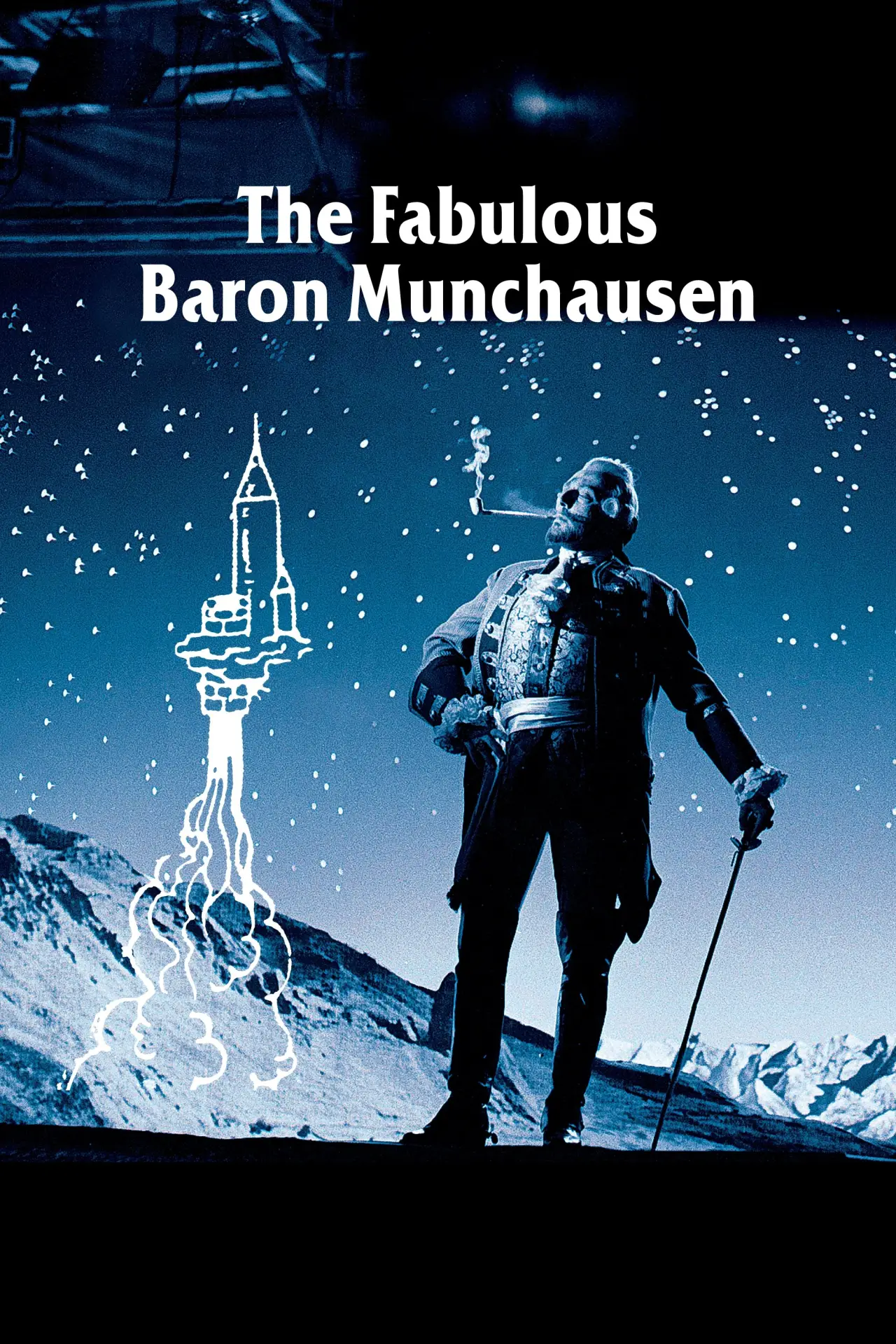 Movie poster "The Fabulous Baron Munchausen"