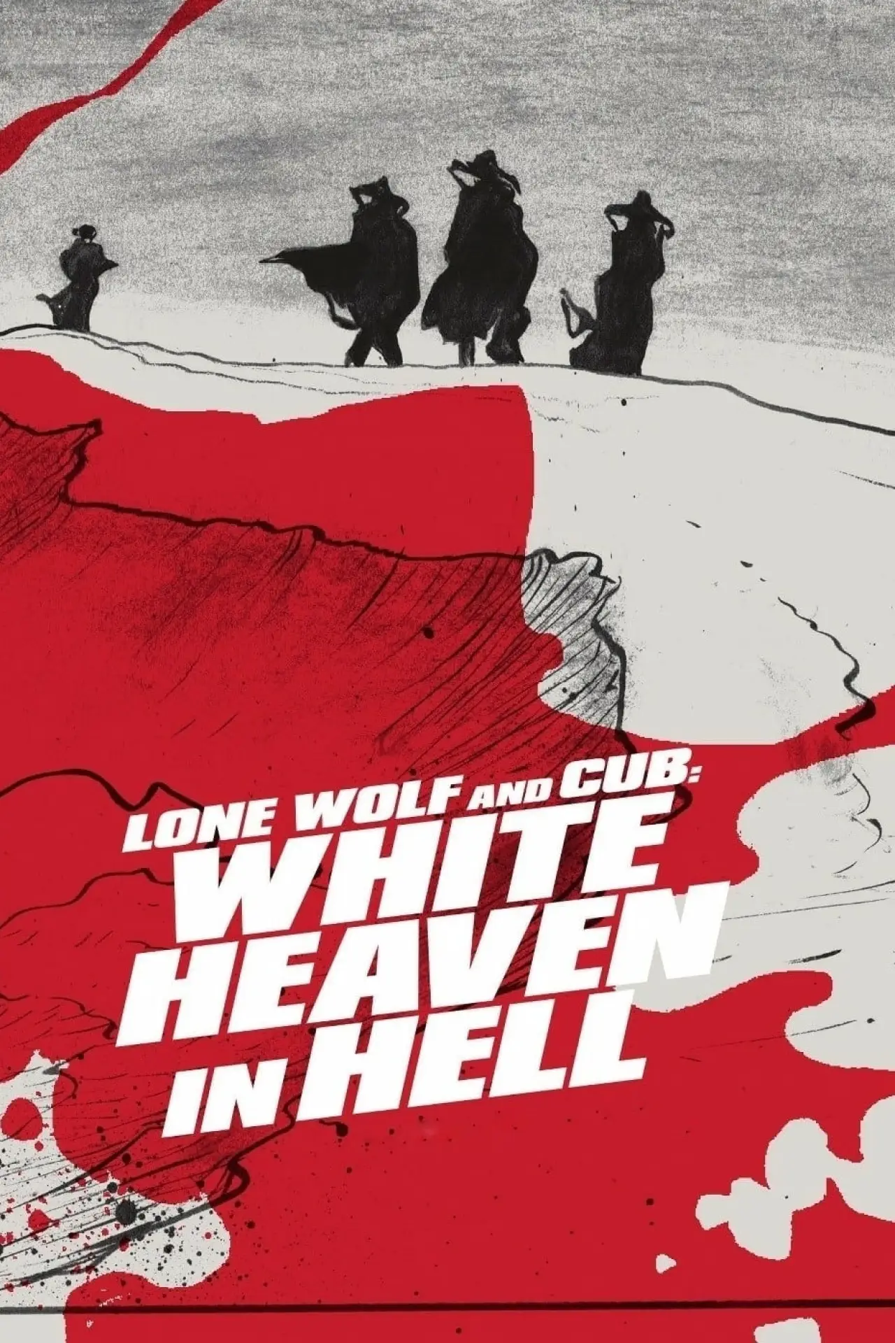 Movie poster "Lone Wolf and Cub: White Heaven in Hell"