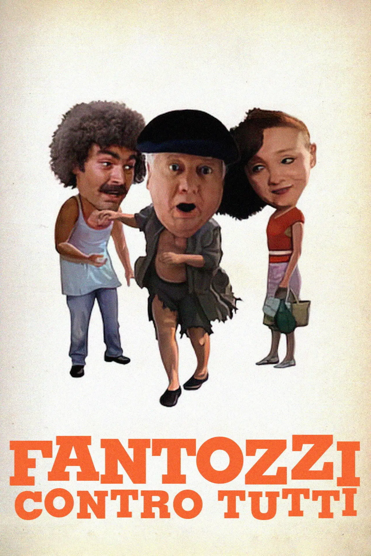Movie poster "Fantozzi Against the Wind"