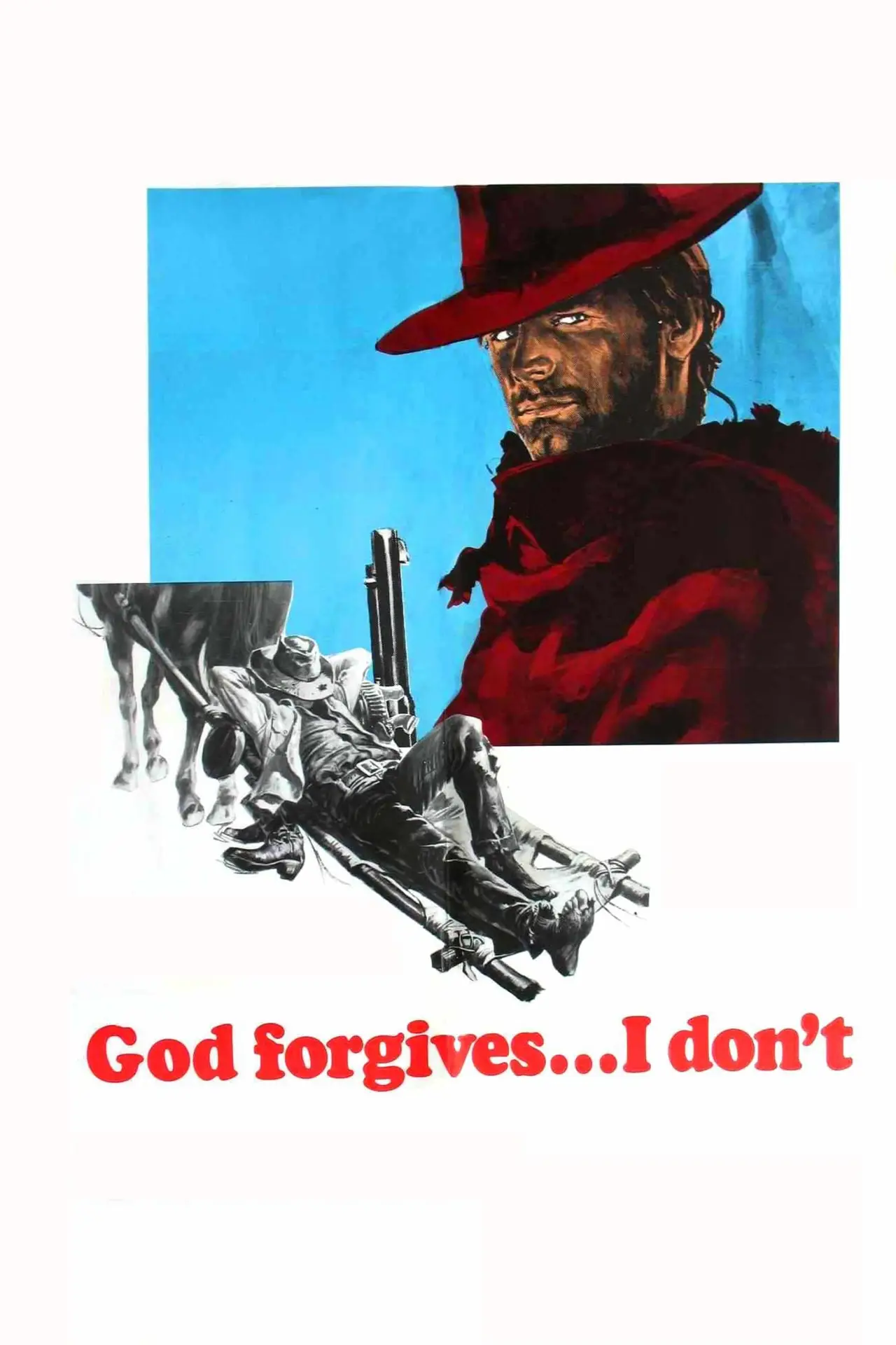 Movie poster "God Forgives... I Don