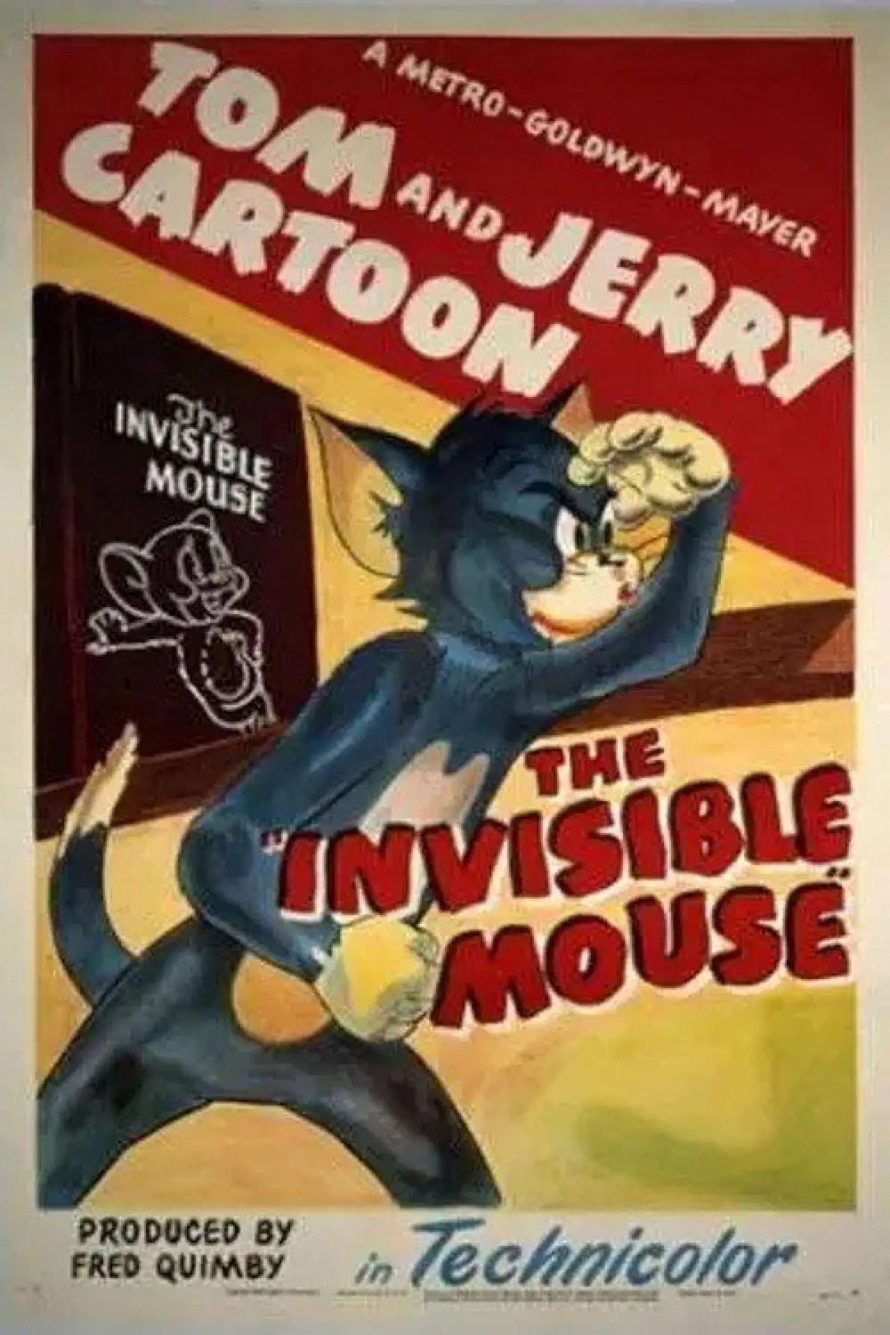 Movie poster "The Invisible Mouse"