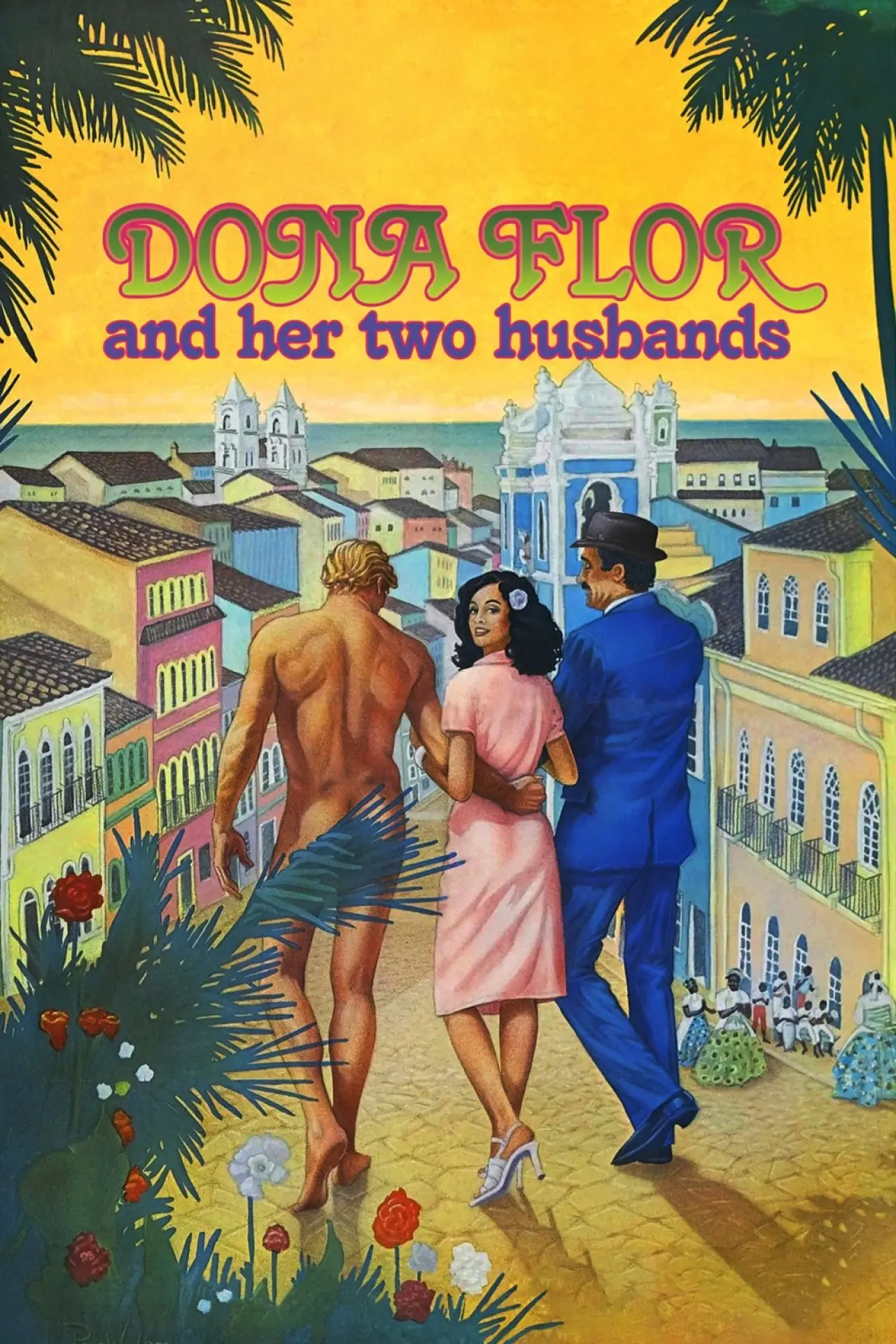 Movie poster "Dona Flor and Her Two Husbands"