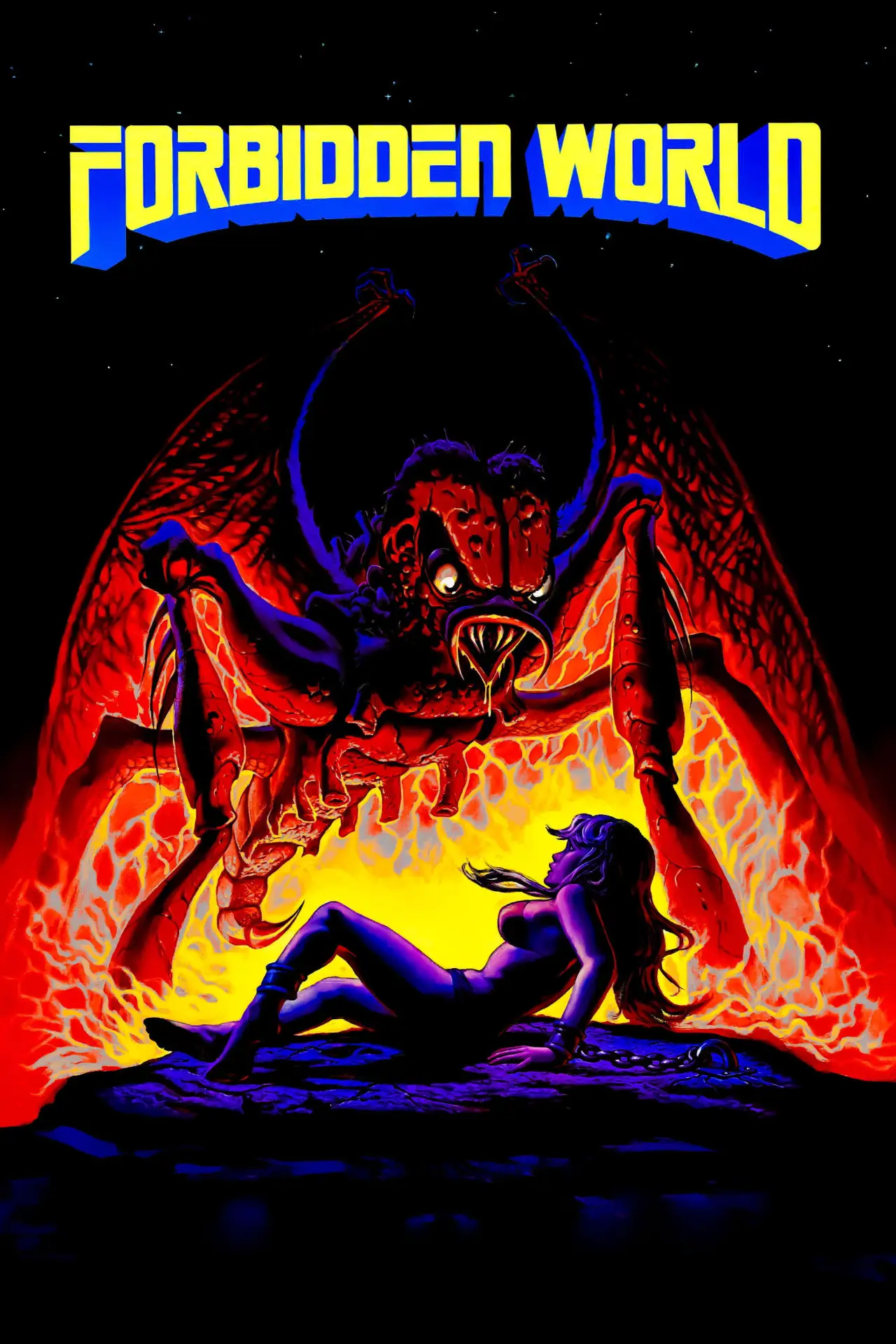 Movie poster "Forbidden World"