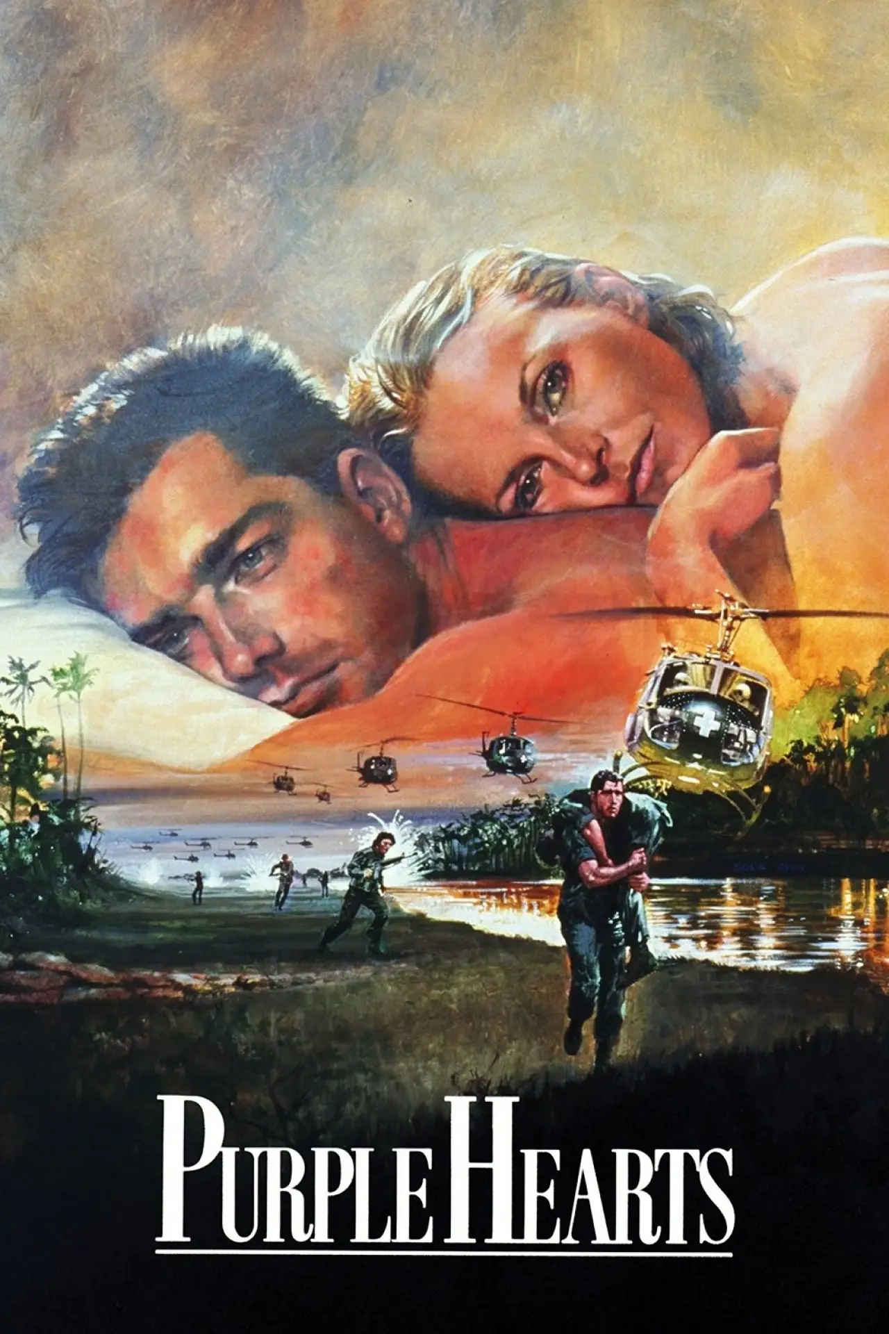 Movie poster "Purple Hearts"