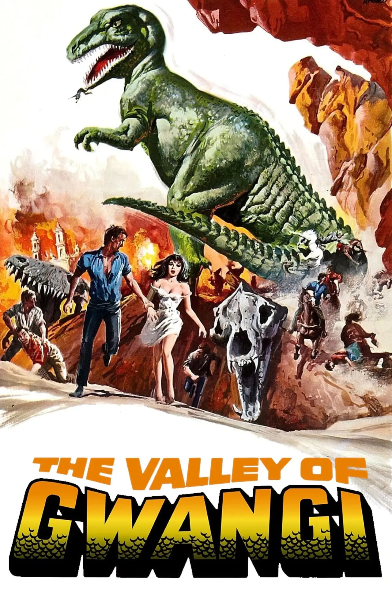 Movie poster "The Valley of Gwangi"