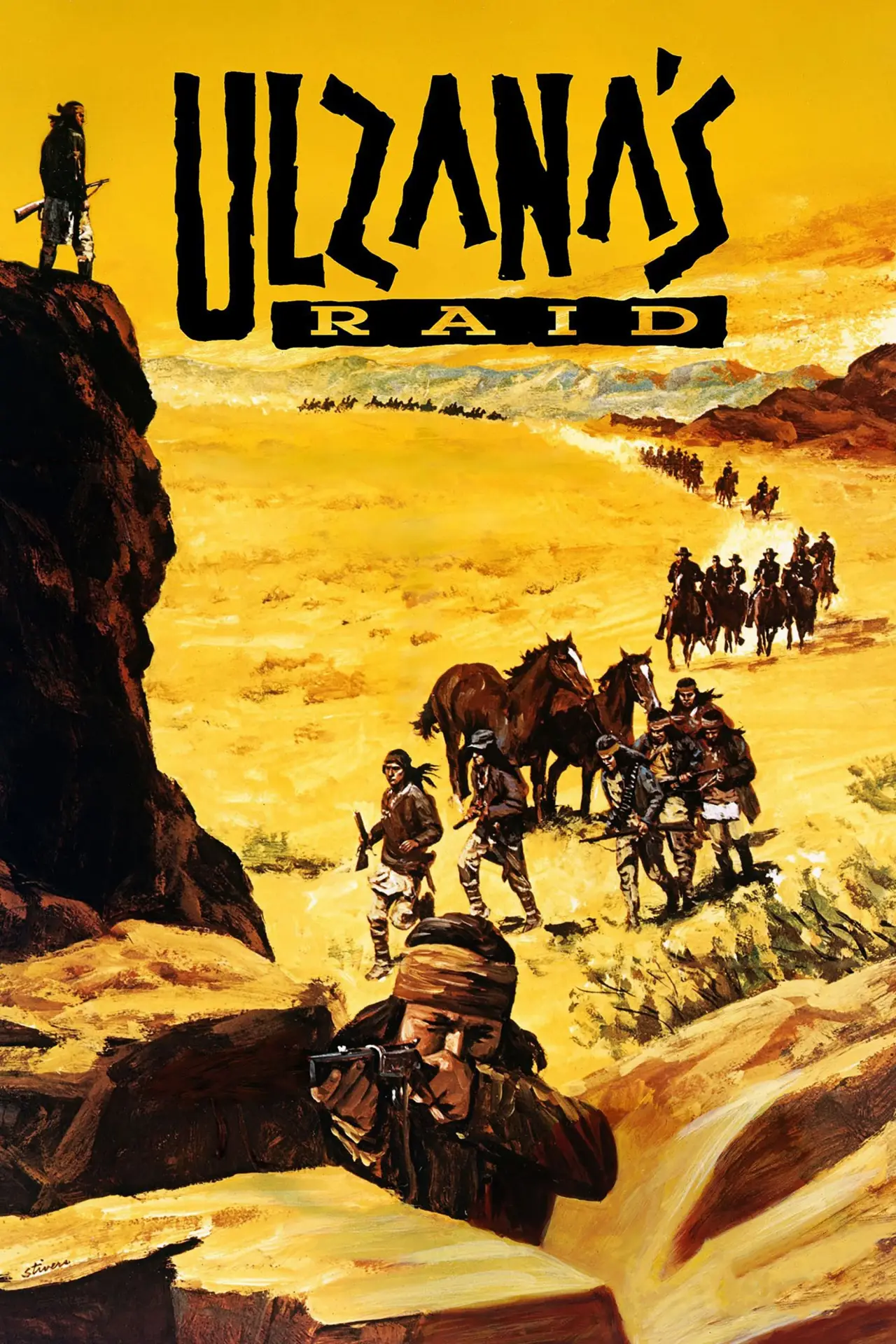 Movie poster "Ulzana