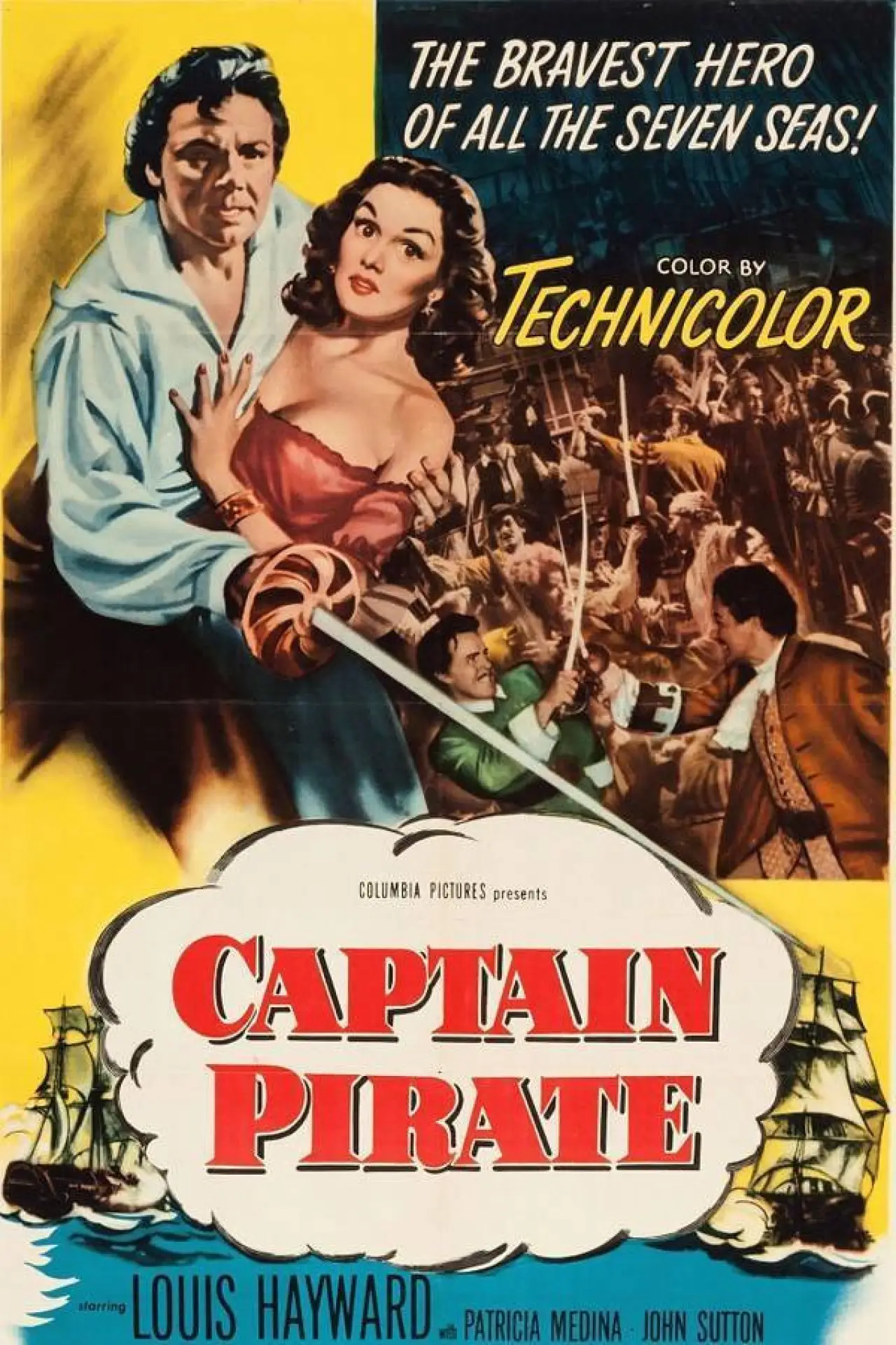 Movie poster "Captain Pirate"