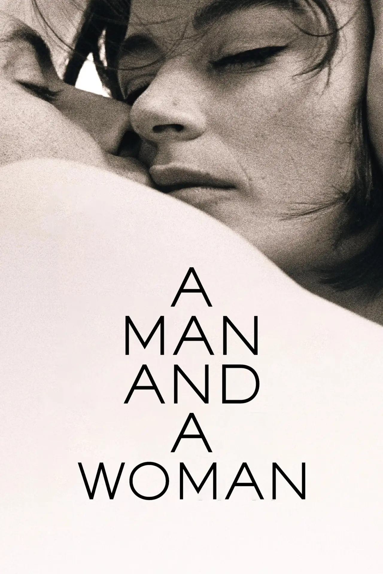 Movie poster "A Man and a Woman"