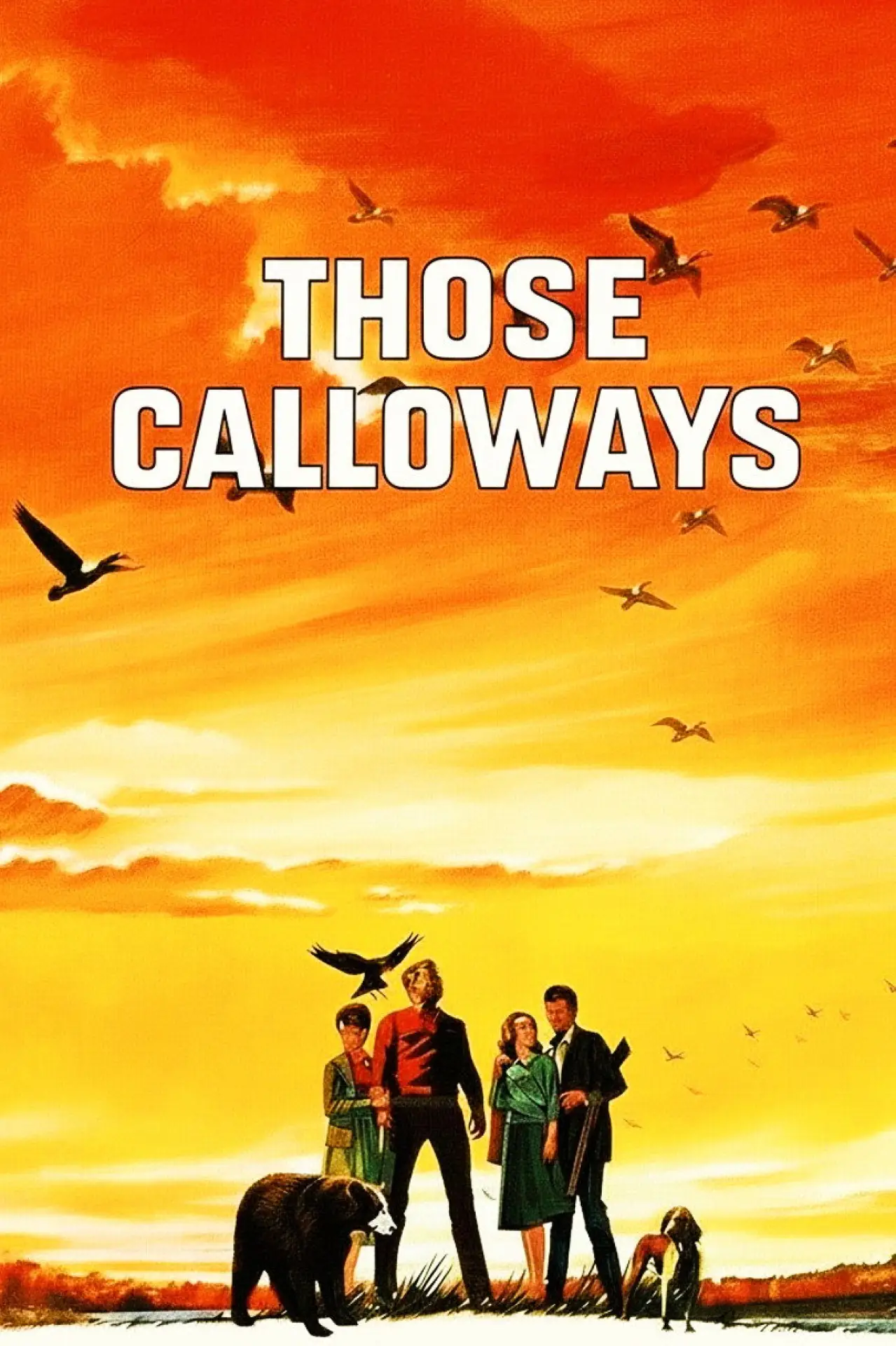 Movie poster "Those Calloways"
