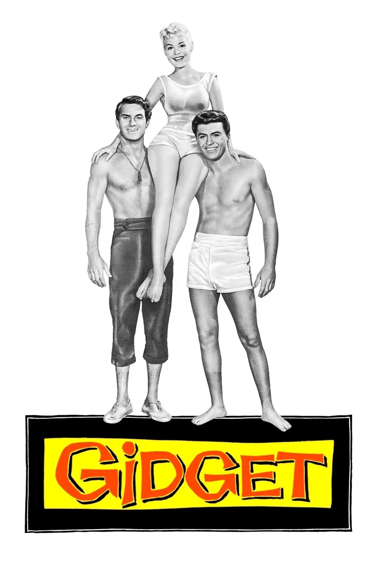 Movie poster "Gidget"
