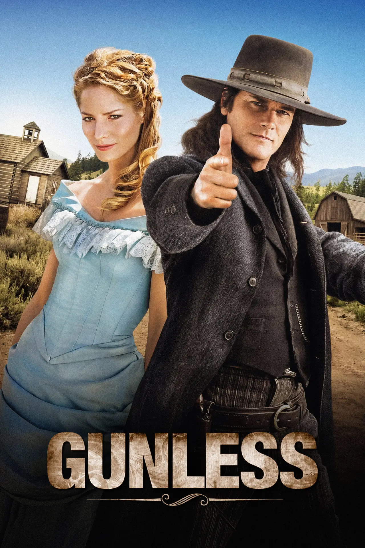 Movie poster "Gunless"
