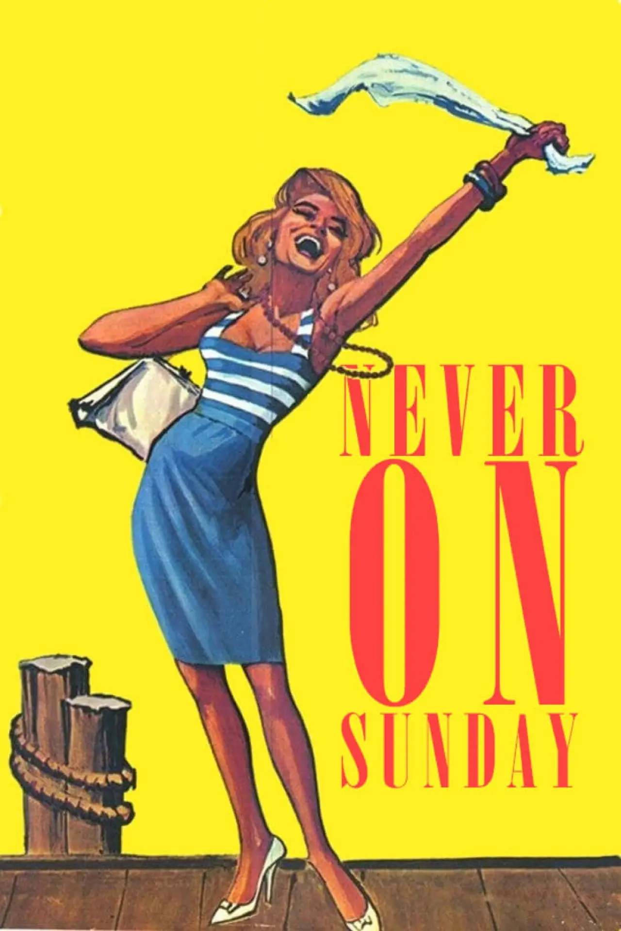 Movie poster "Never on Sunday"