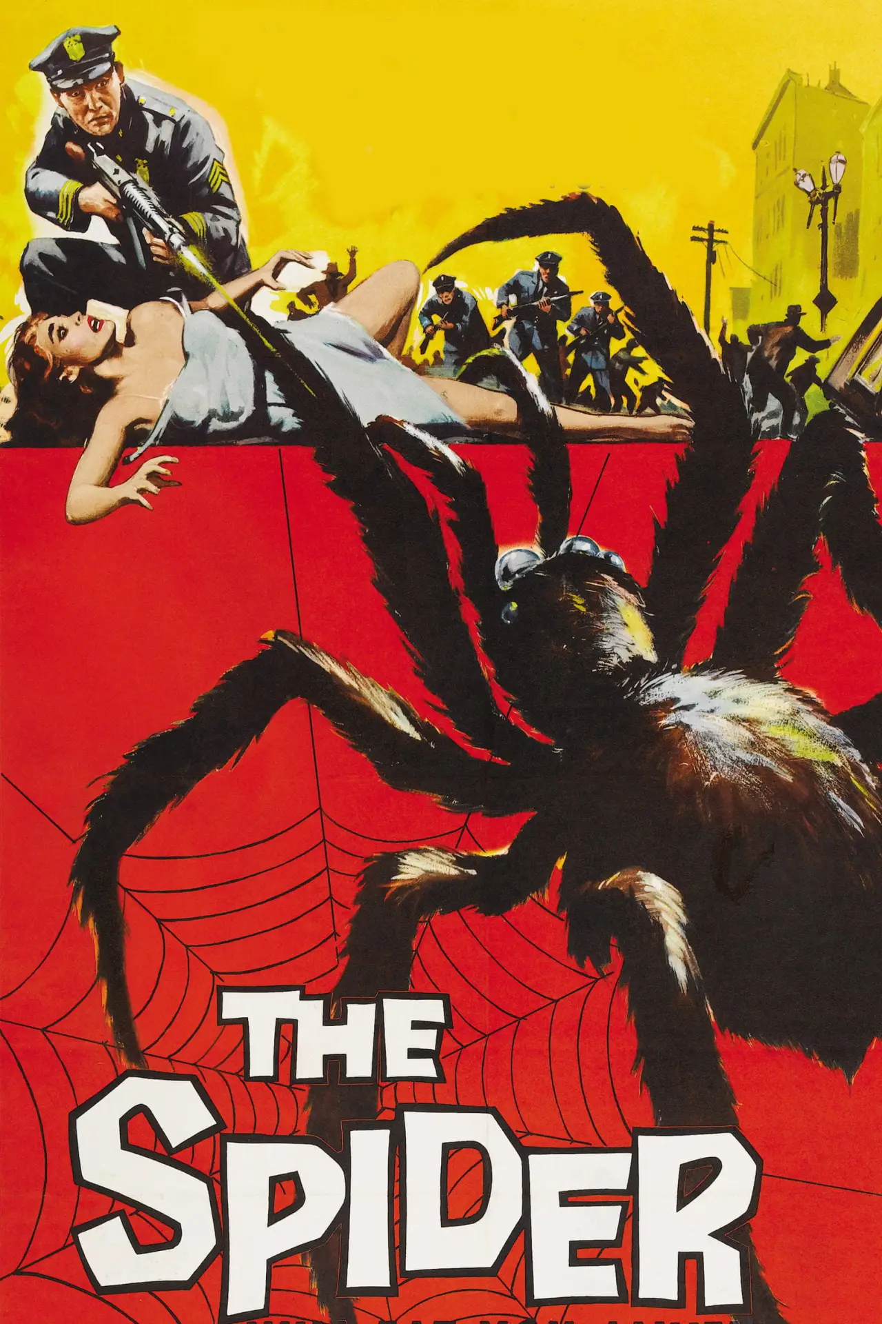 Movie poster "Earth vs. the Spider"