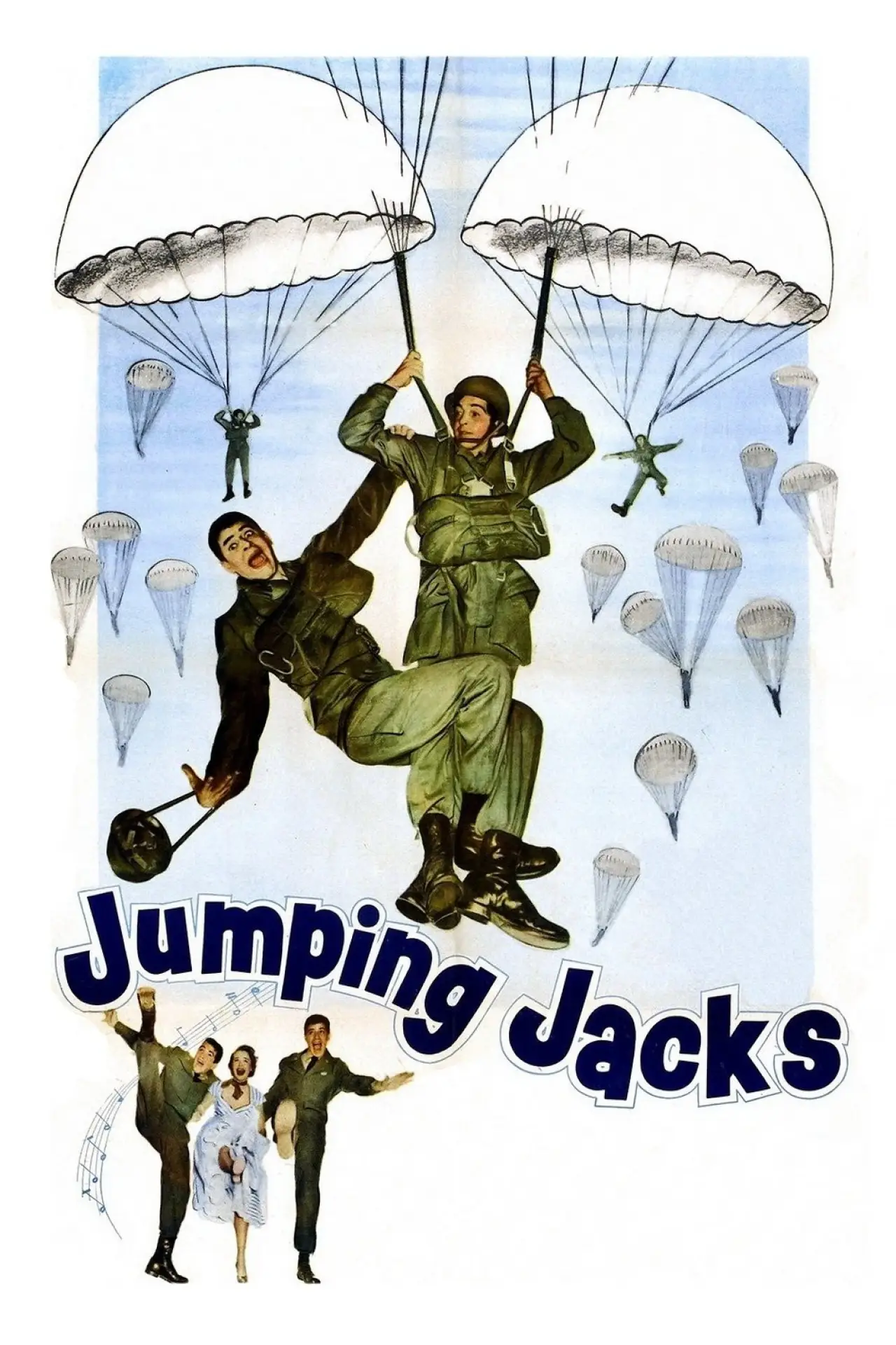 Movie poster "Jumping Jacks"