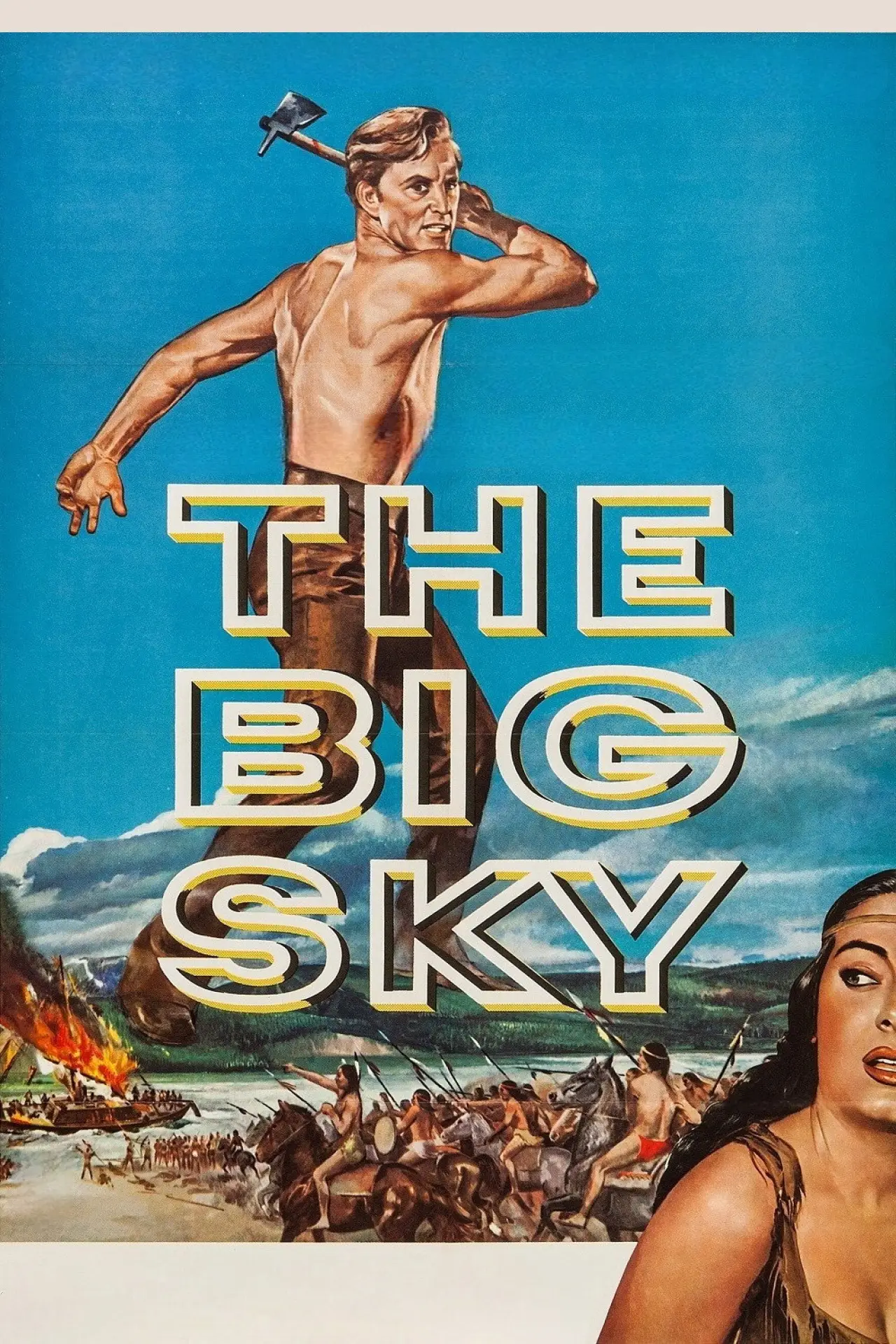 Movie poster "The Big Sky"