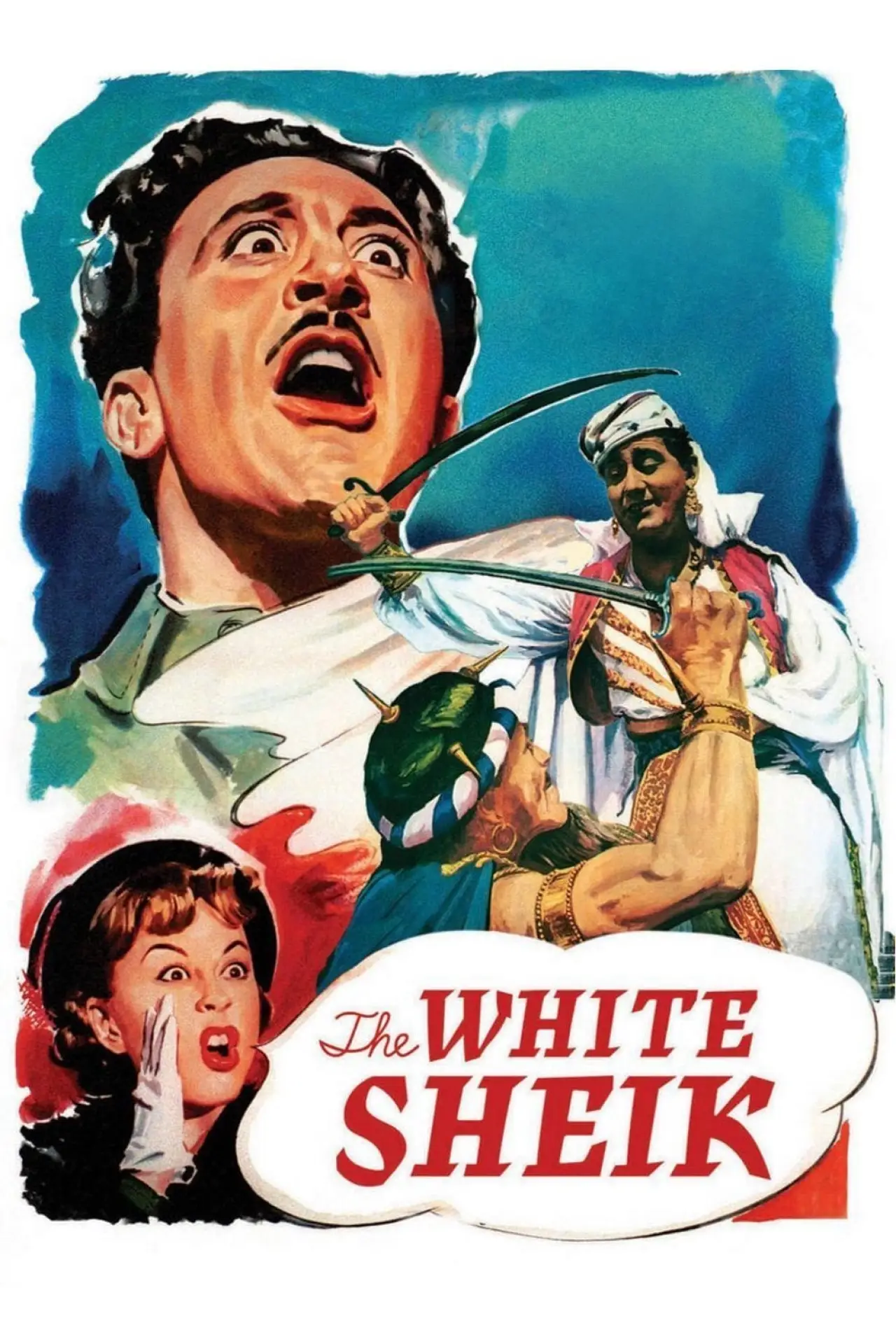 Movie poster "The White Sheik"