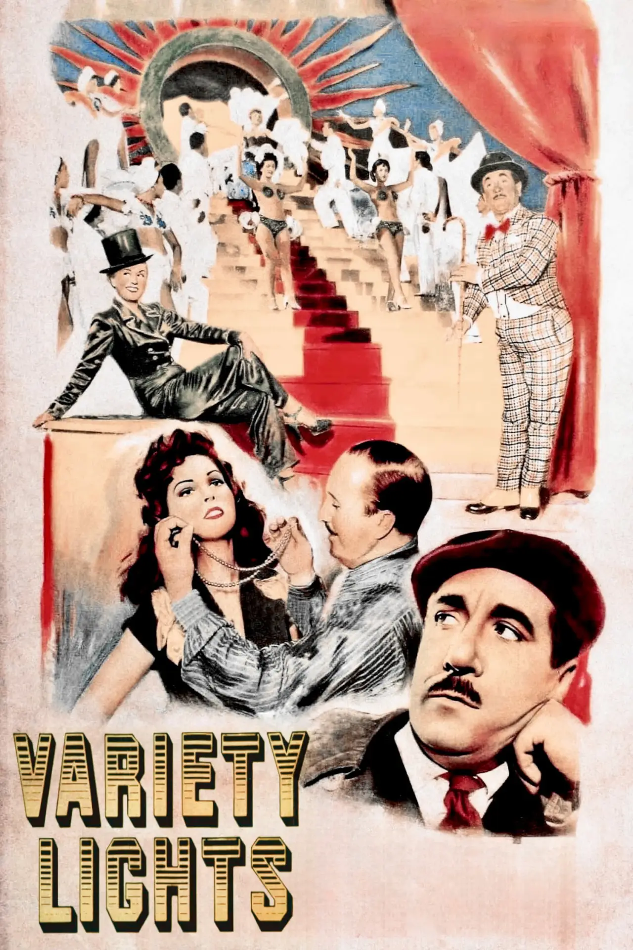 Movie poster "Variety Lights"