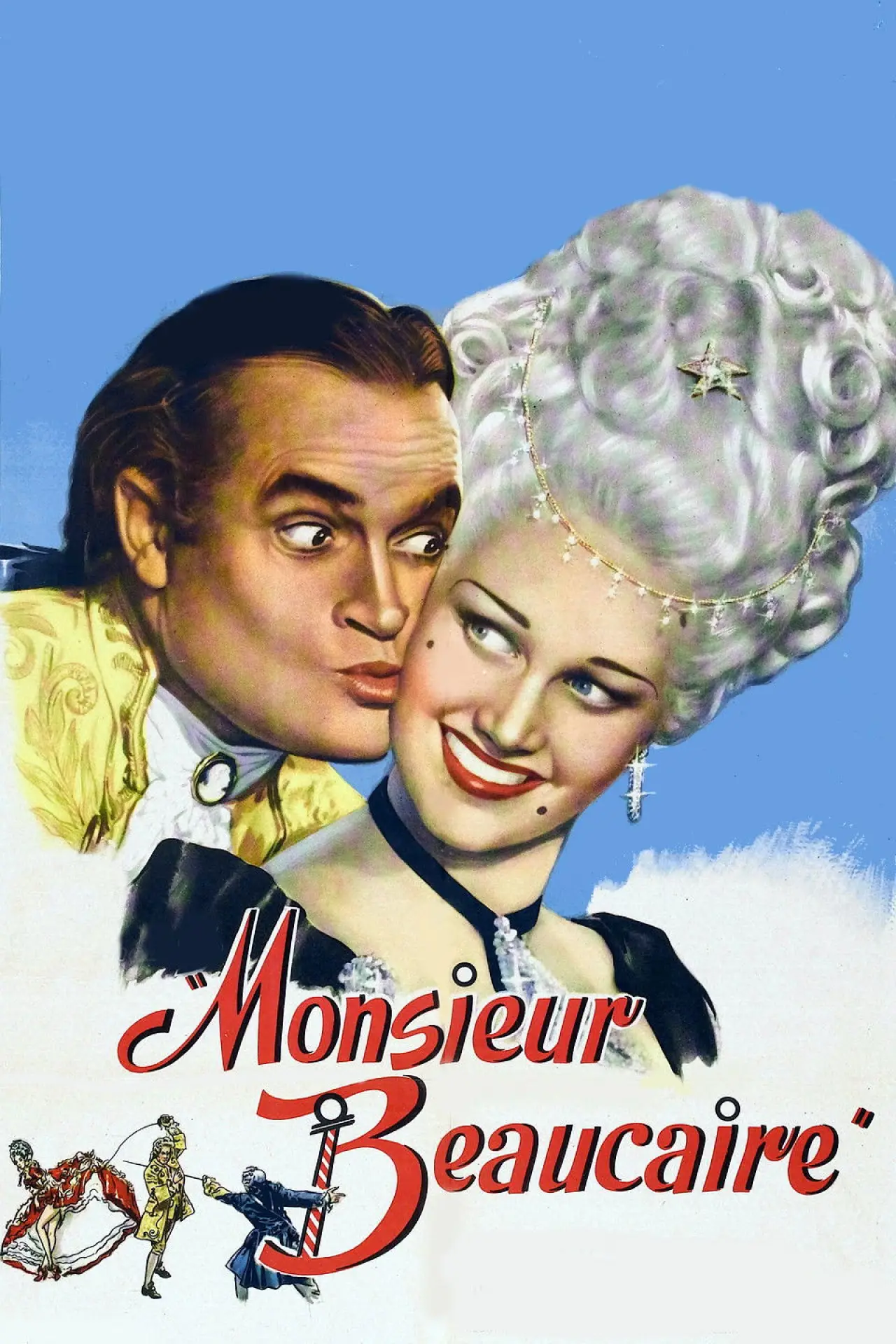 Movie poster "Monsieur Beaucaire"