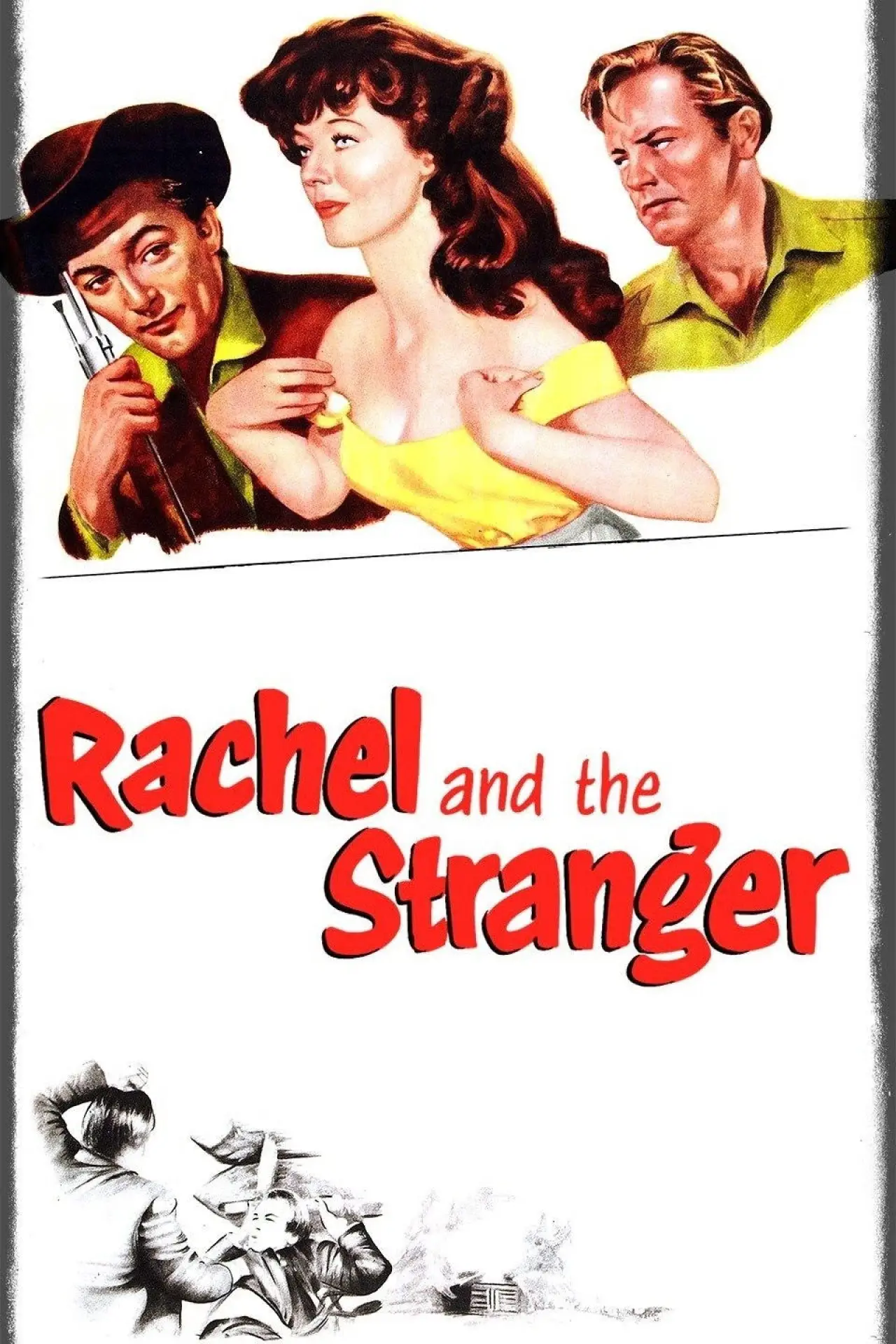 Movie poster "Rachel and the Stranger"