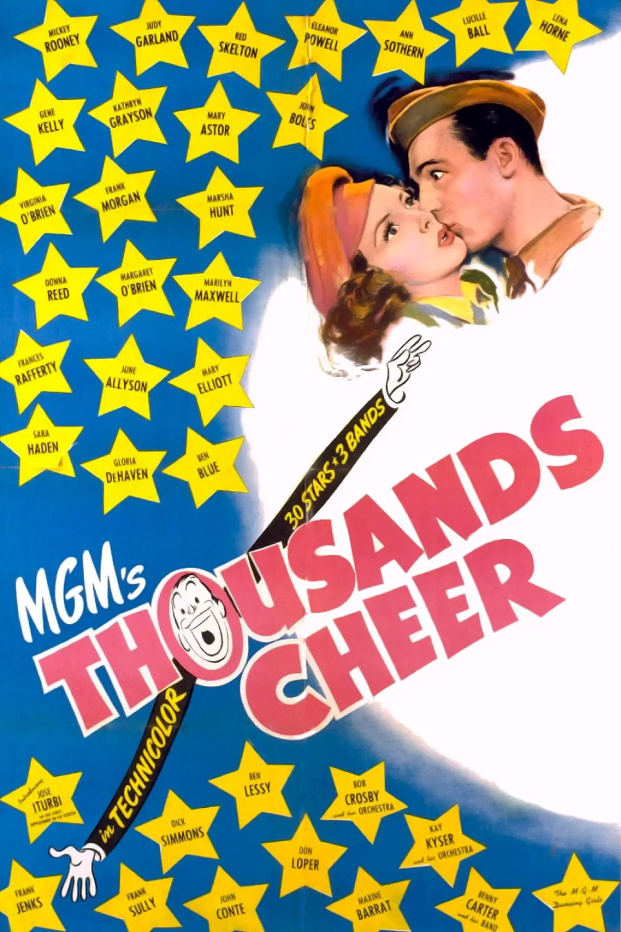 Movie poster "Thousands Cheer"