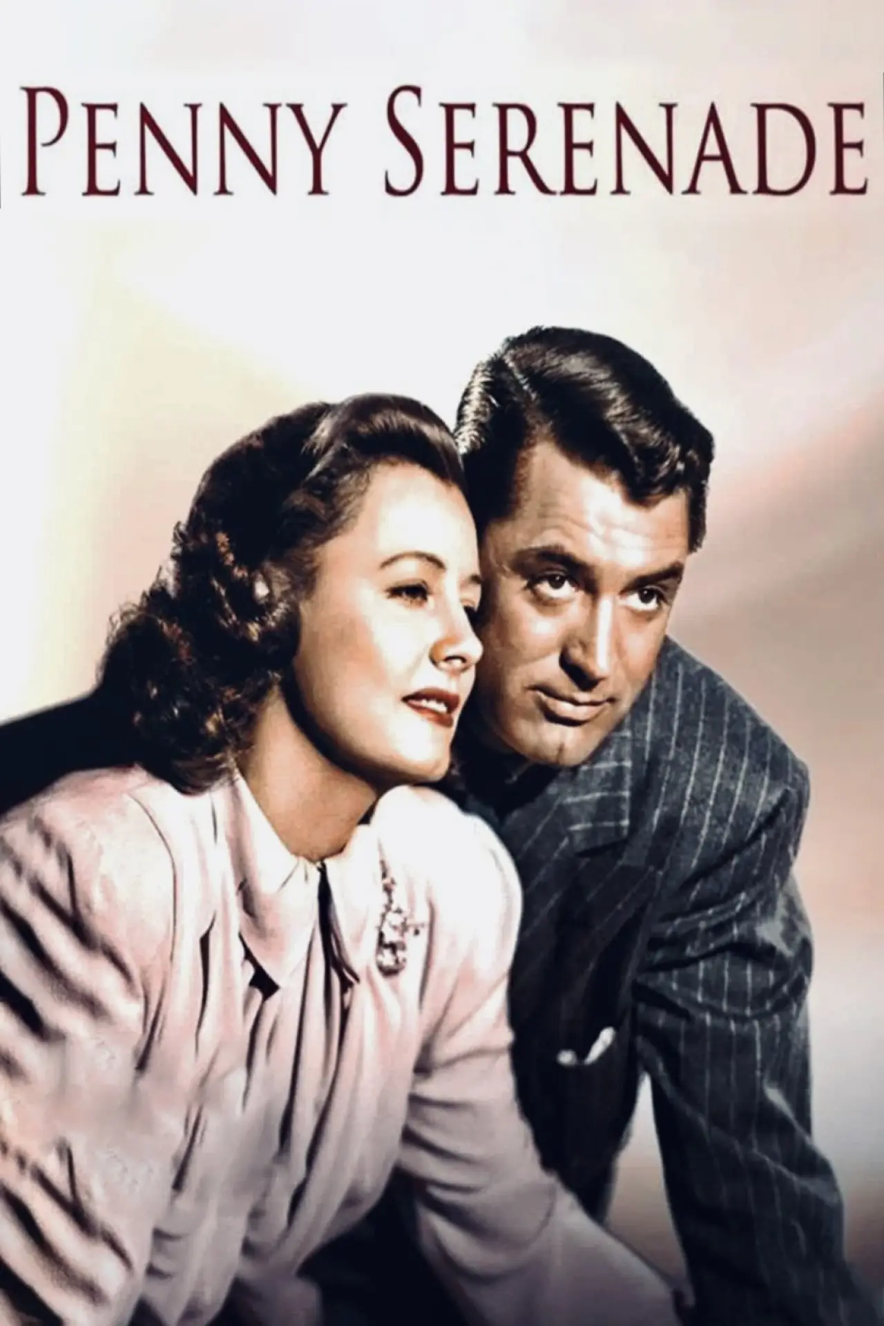 Movie poster "Penny Serenade"