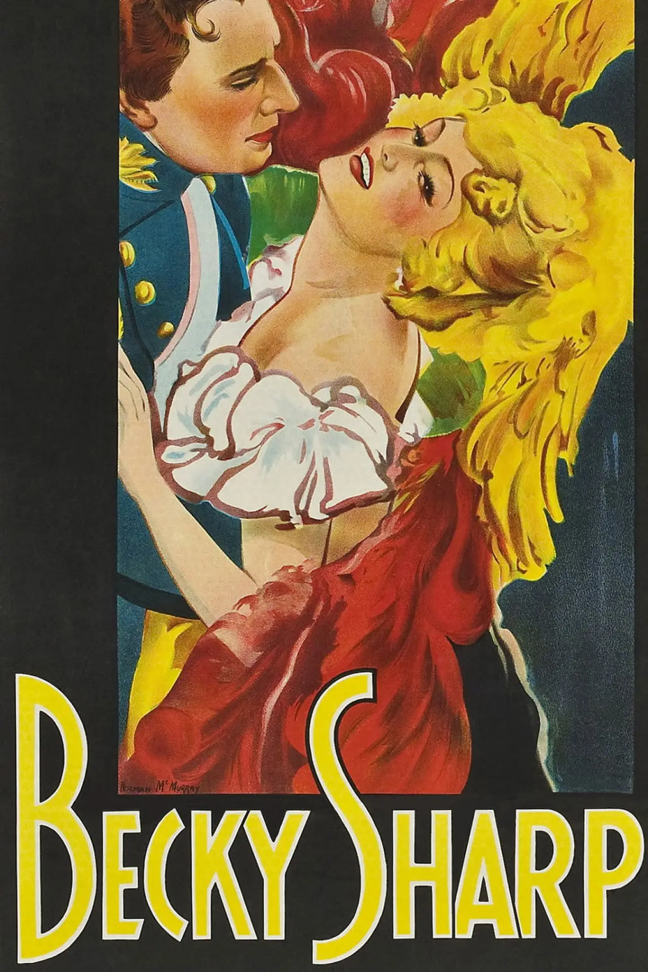 Movie poster "Becky Sharp"