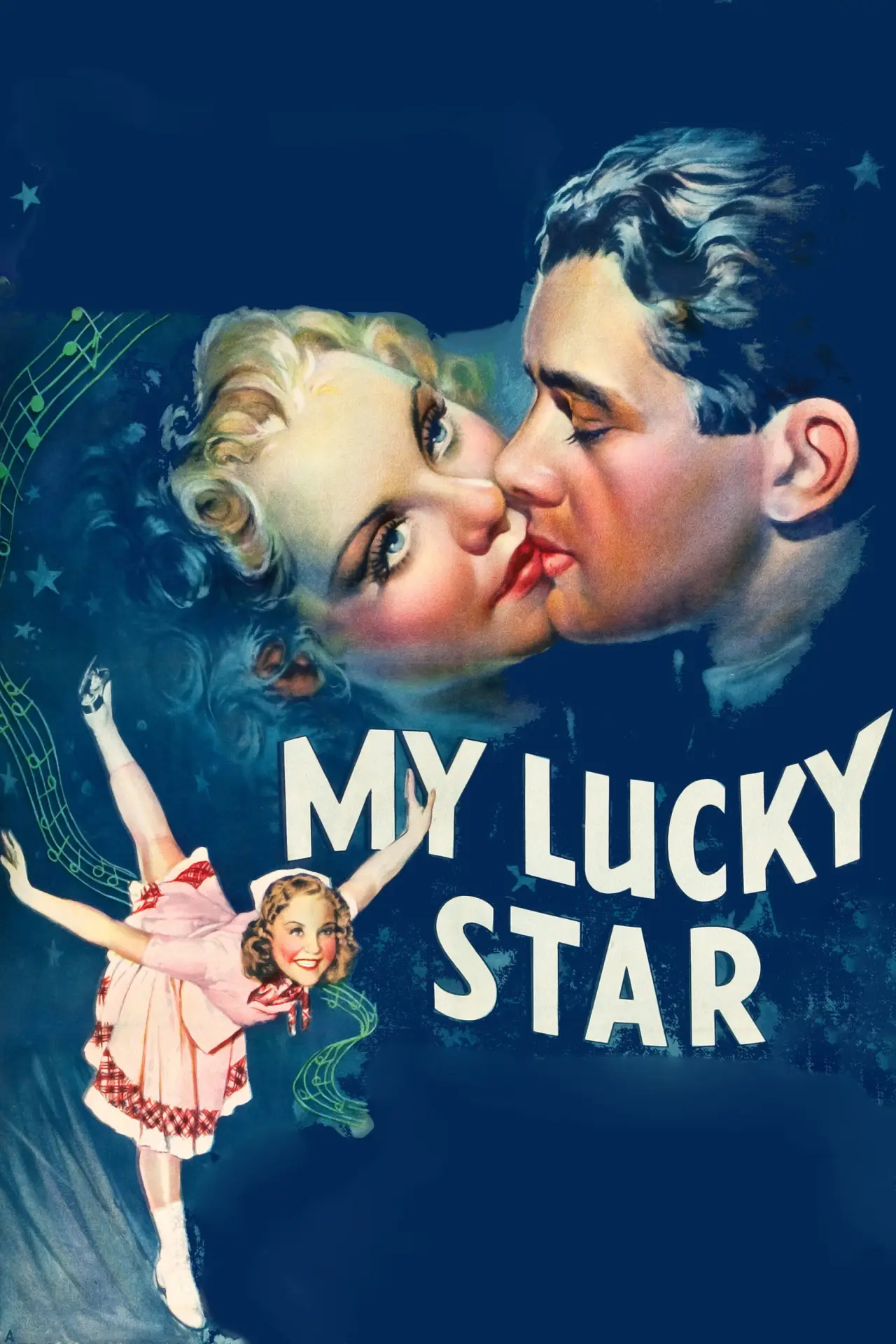 Movie poster "My Lucky Star"