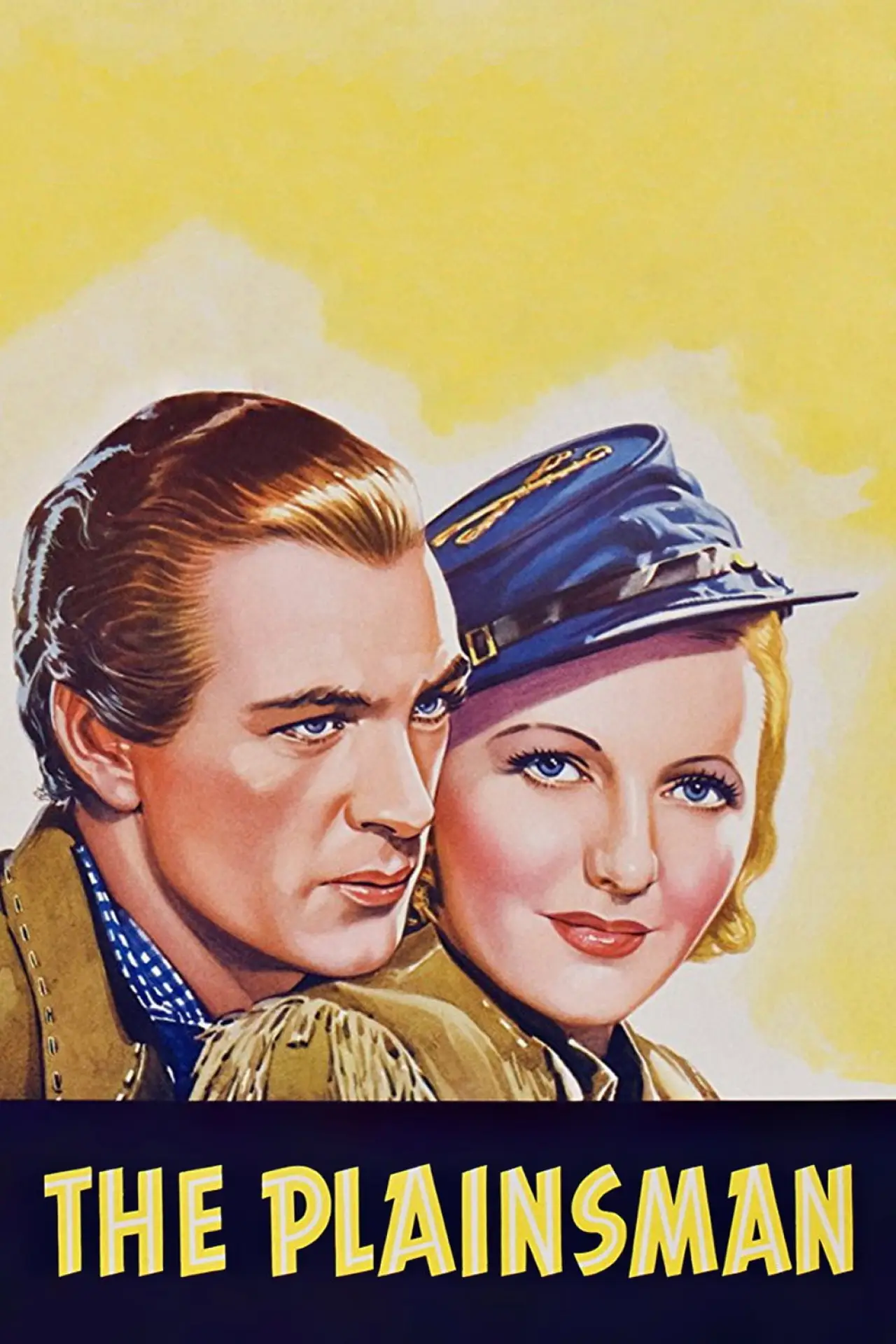 Movie poster "The Plainsman"