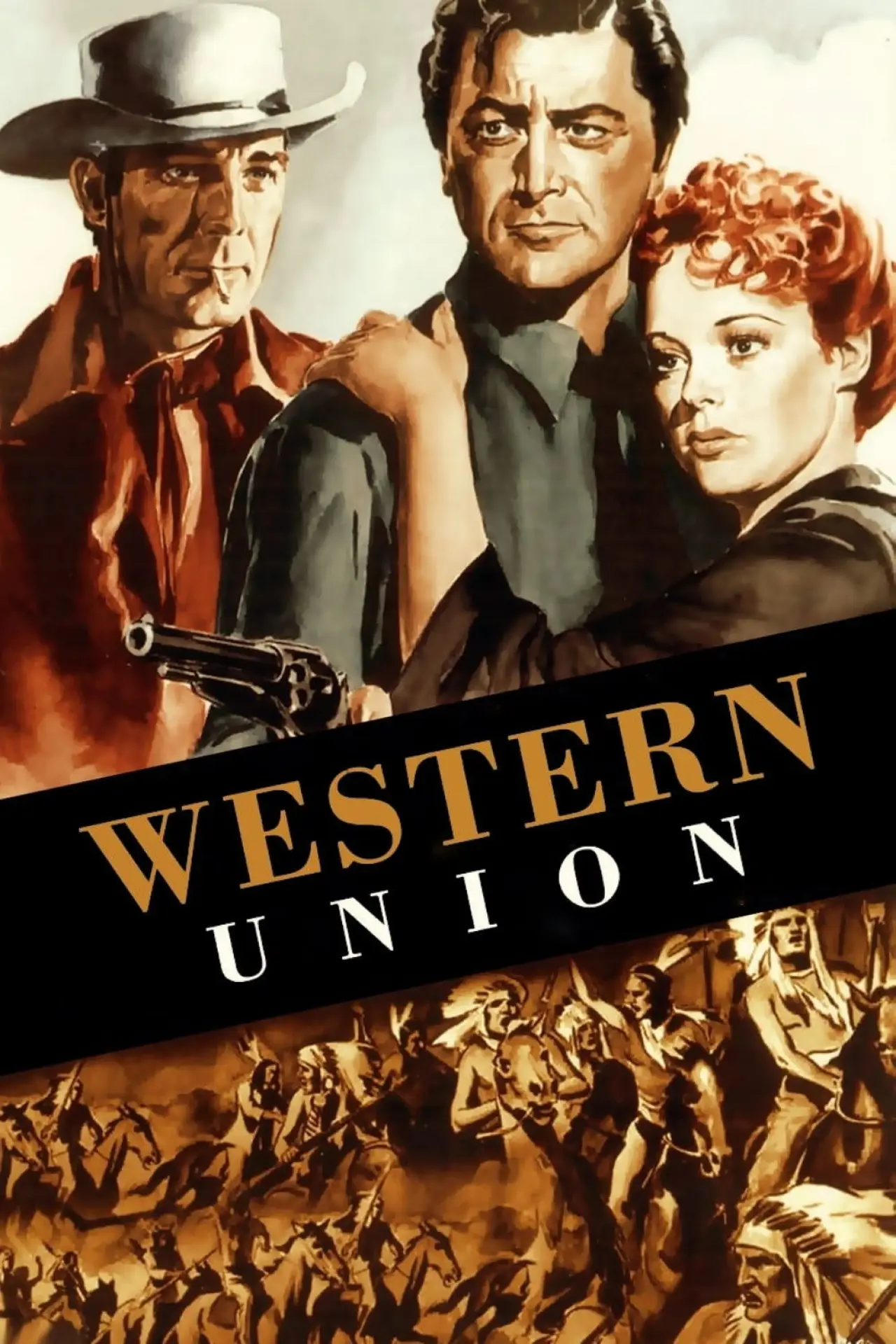 Movie poster "Western Union"