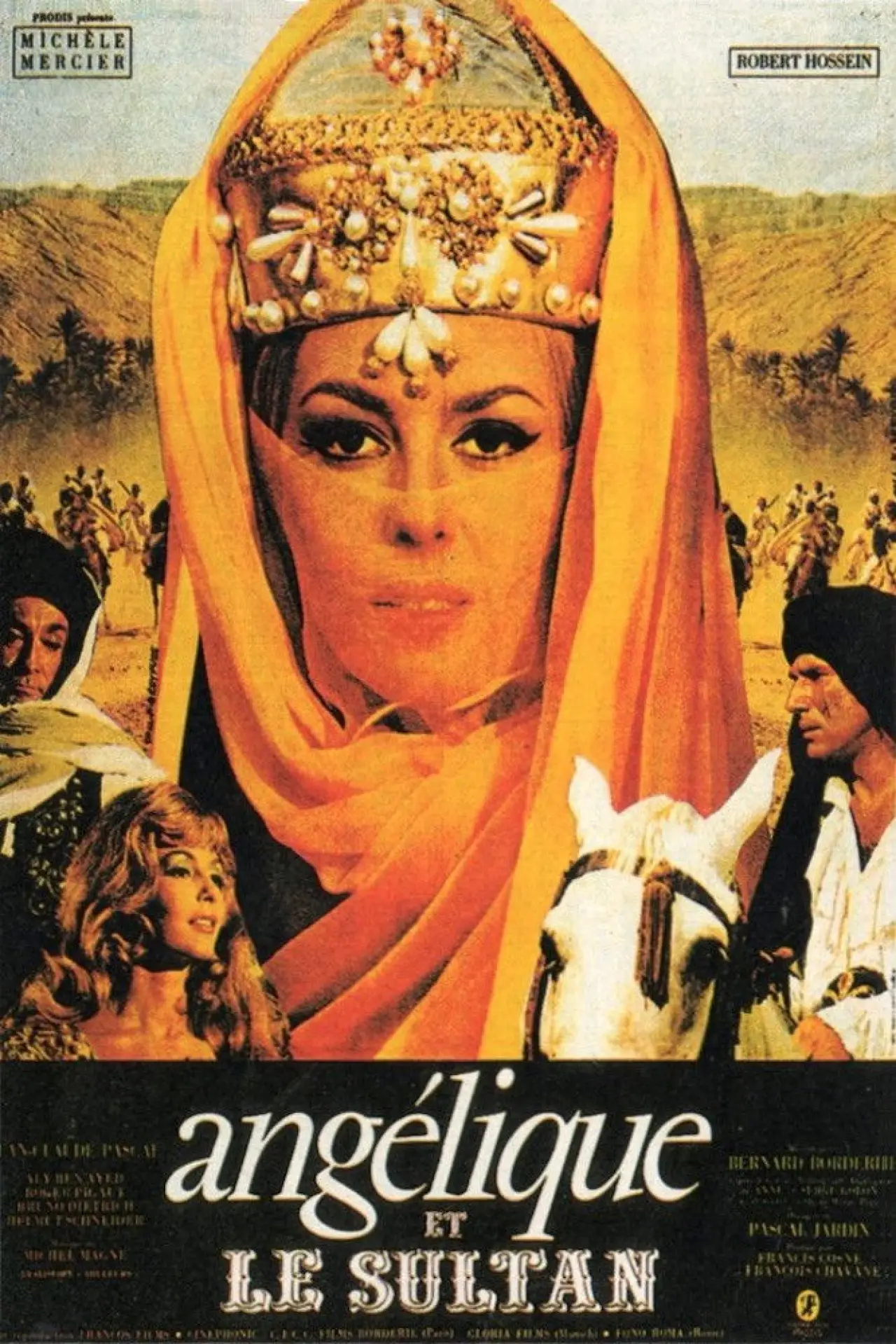 Movie poster "Angelique and the Sultan"
