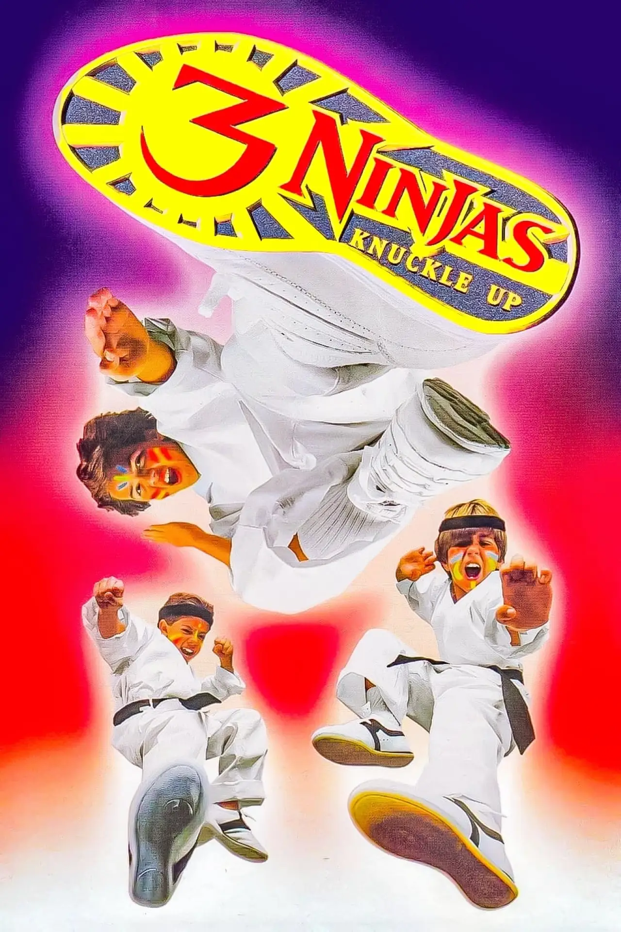 Movie poster "3 Ninjas Knuckle Up"