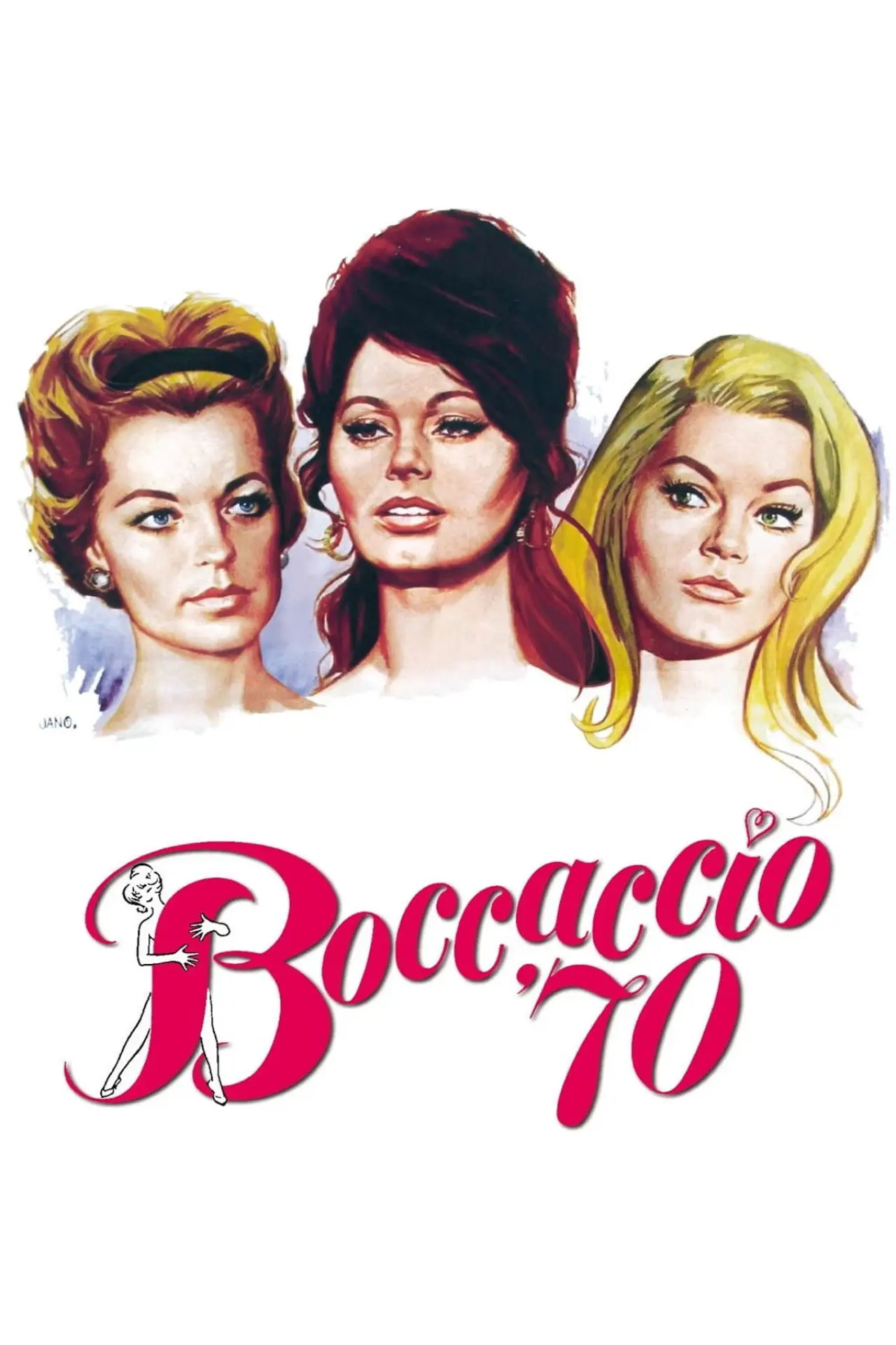 Movie poster "Boccaccio 