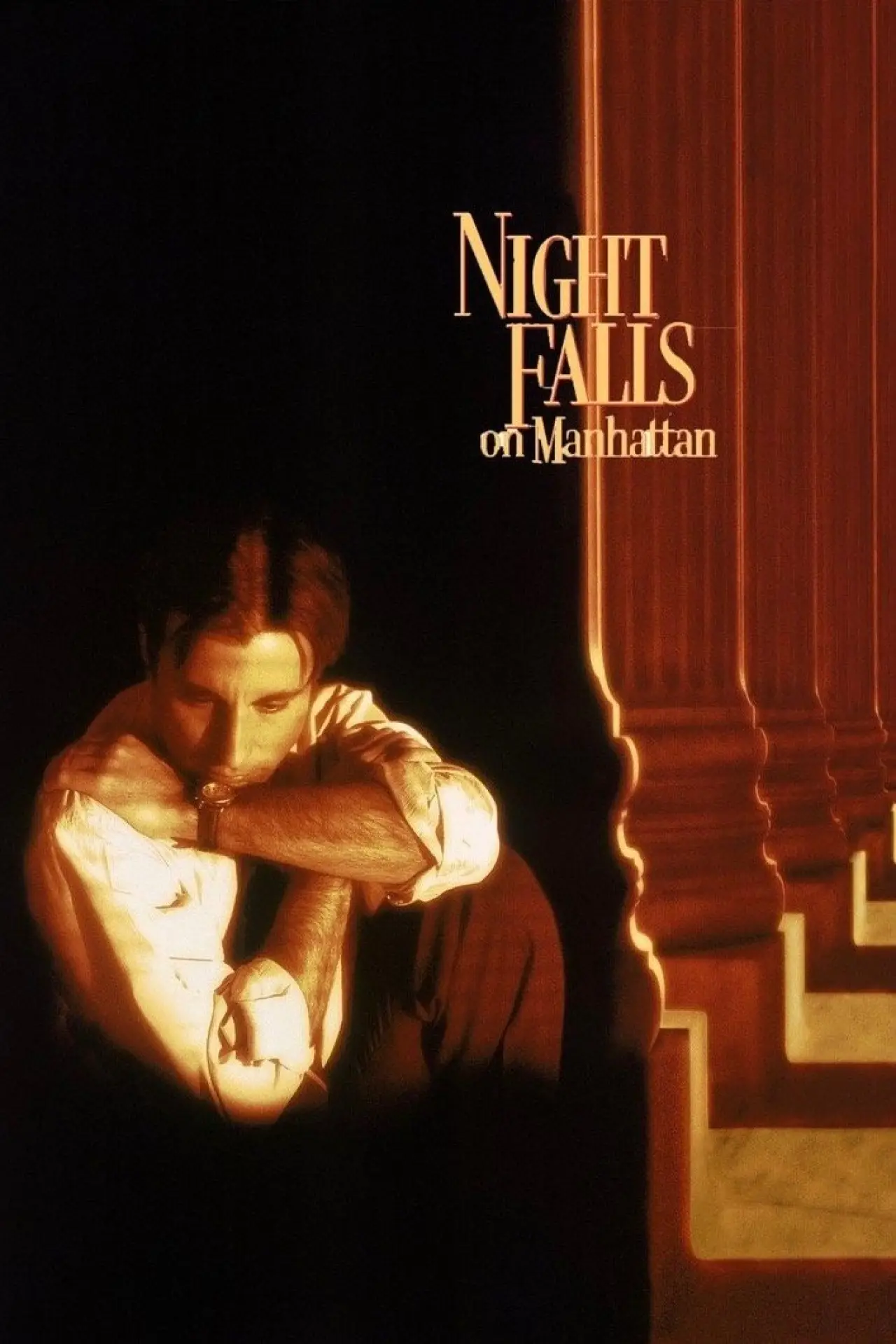 Movie poster "Night Falls on Manhattan"